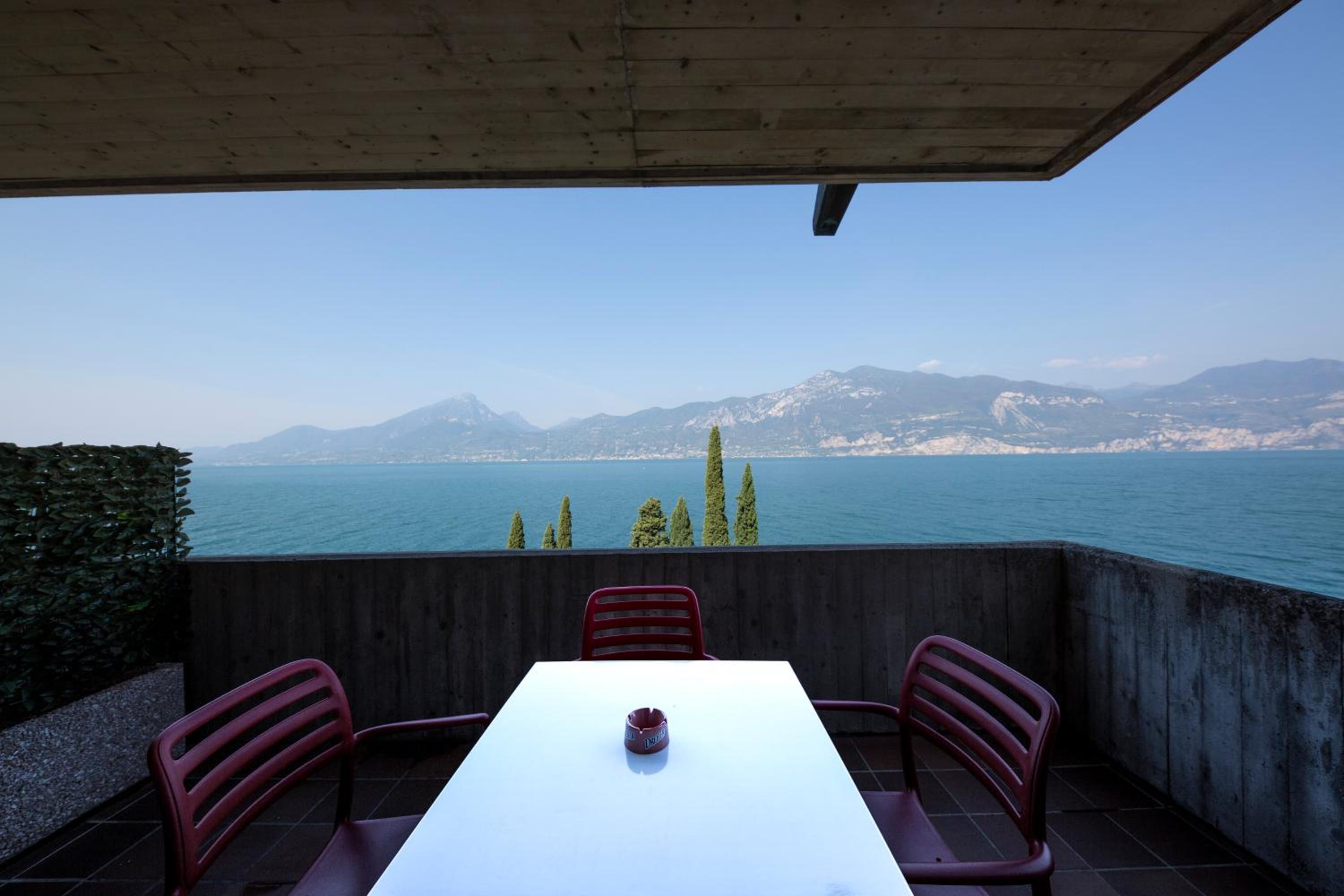 outdoor BBQ area