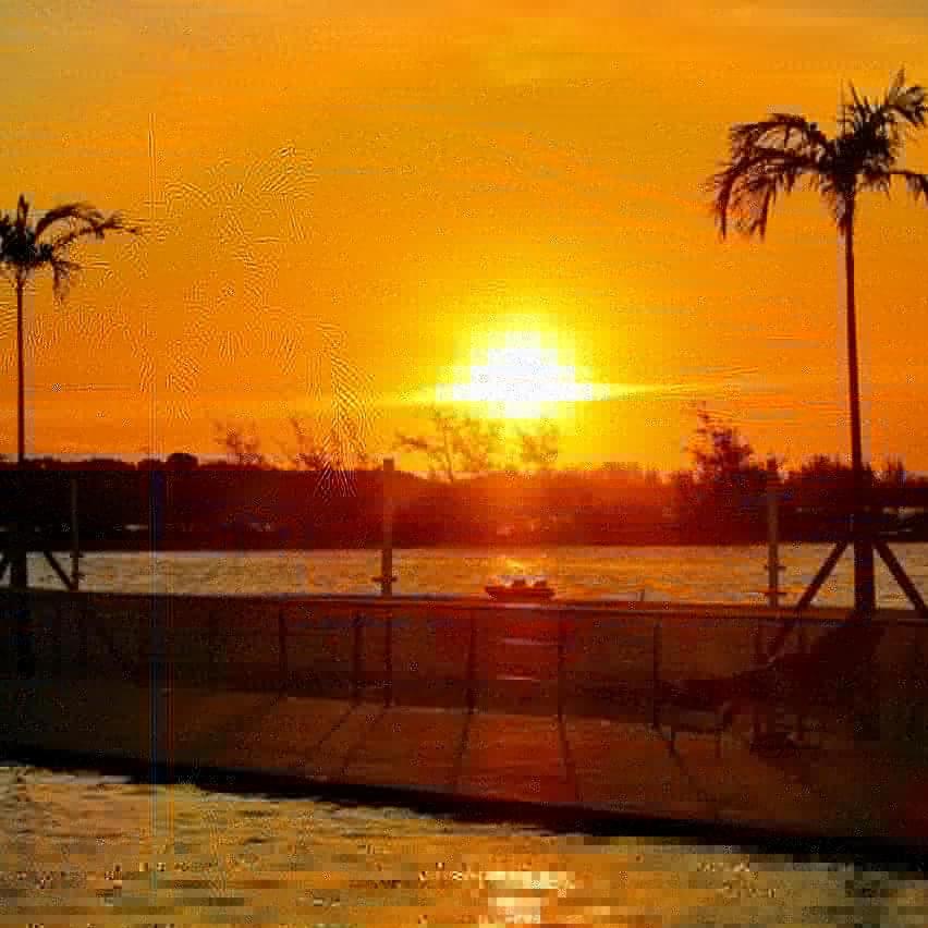 Flat Golden lake