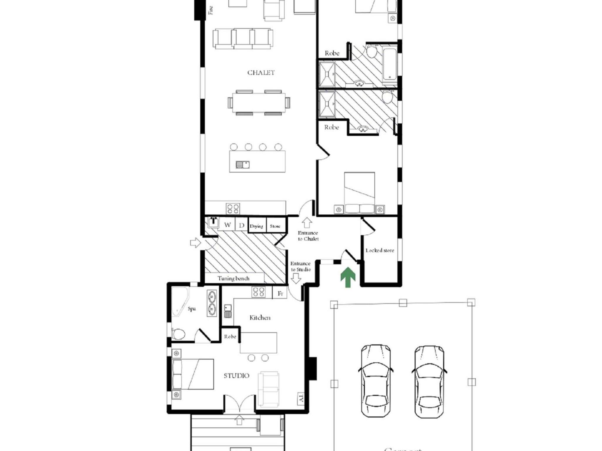 Kickenback Lodge - 3BR Lodge l Gym l Indoor Pool l Tennis l WiFi l Air-Con