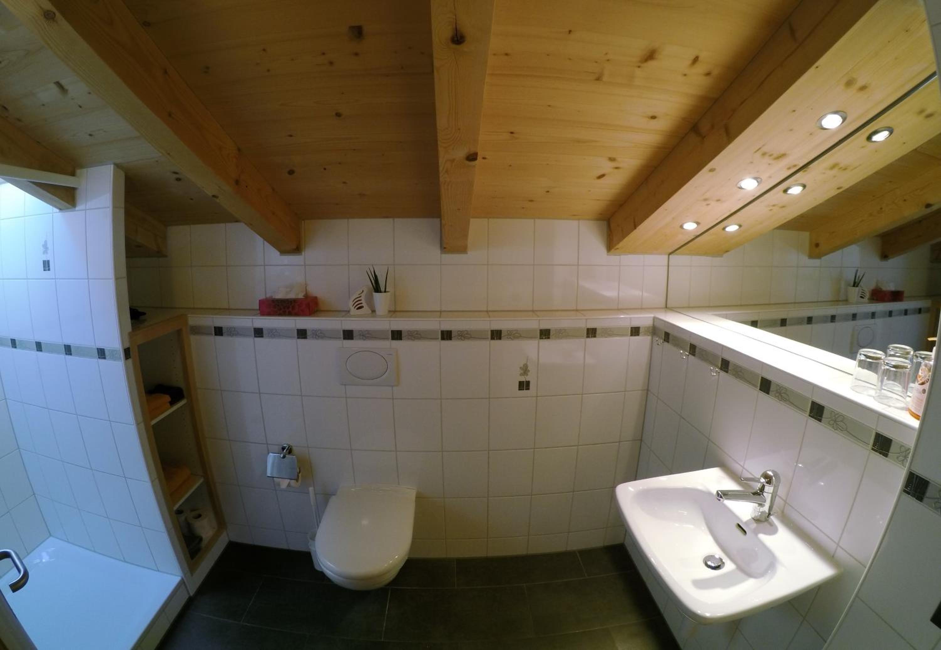 Alpenchalet Weidhaus Gstaad - Dachwohnung - Studio - Stockbettzimmer