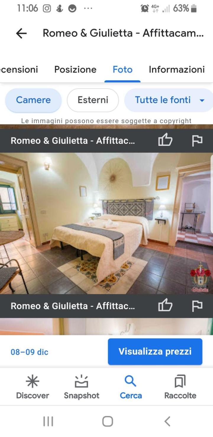 Romeo & Giulietta rooms view 2