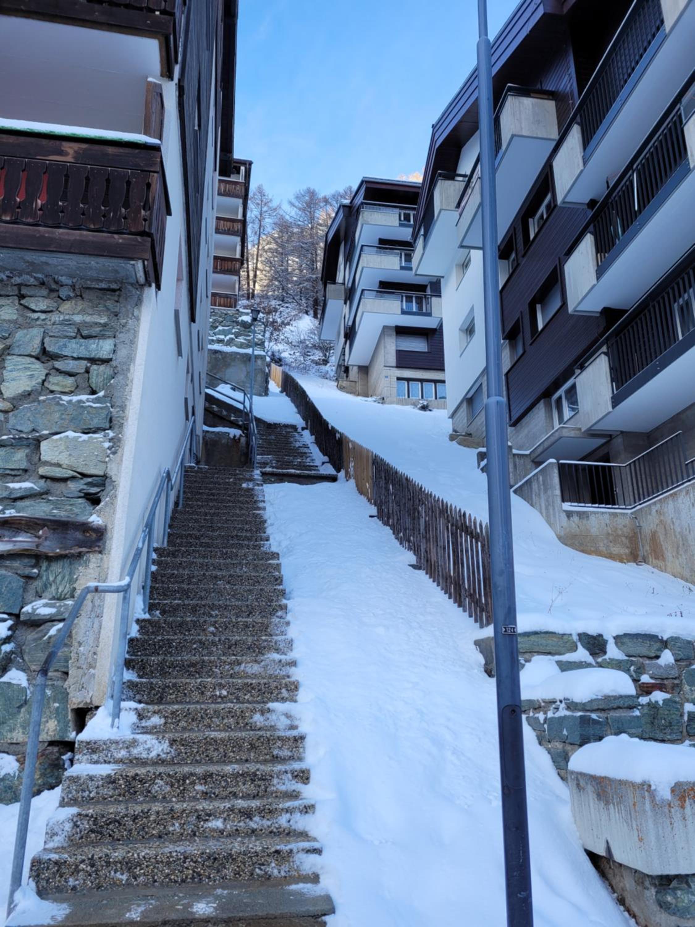 Studio in Zermatt mit toller Aussicht aufs Dorf view 2