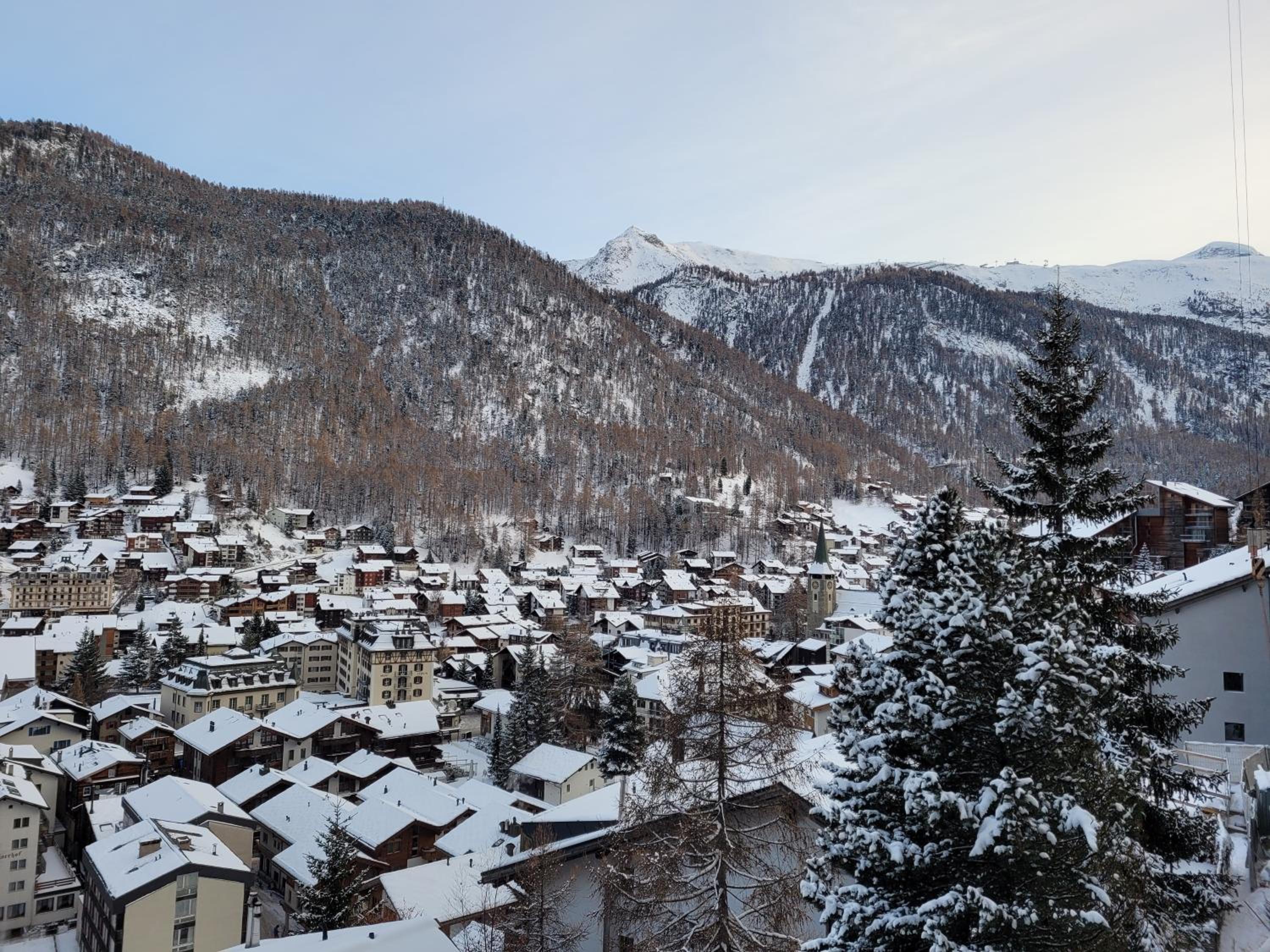 Studio in Zermatt mit toller Aussicht aufs Dorf view 4