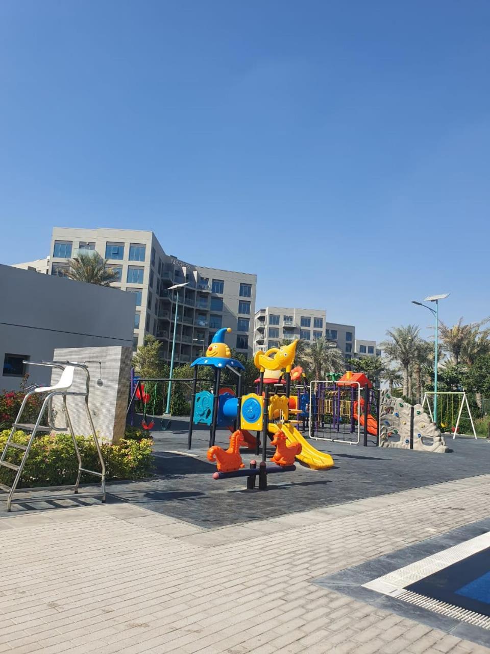 Cozy 1-bedroom apartment in Dubai South with Pool