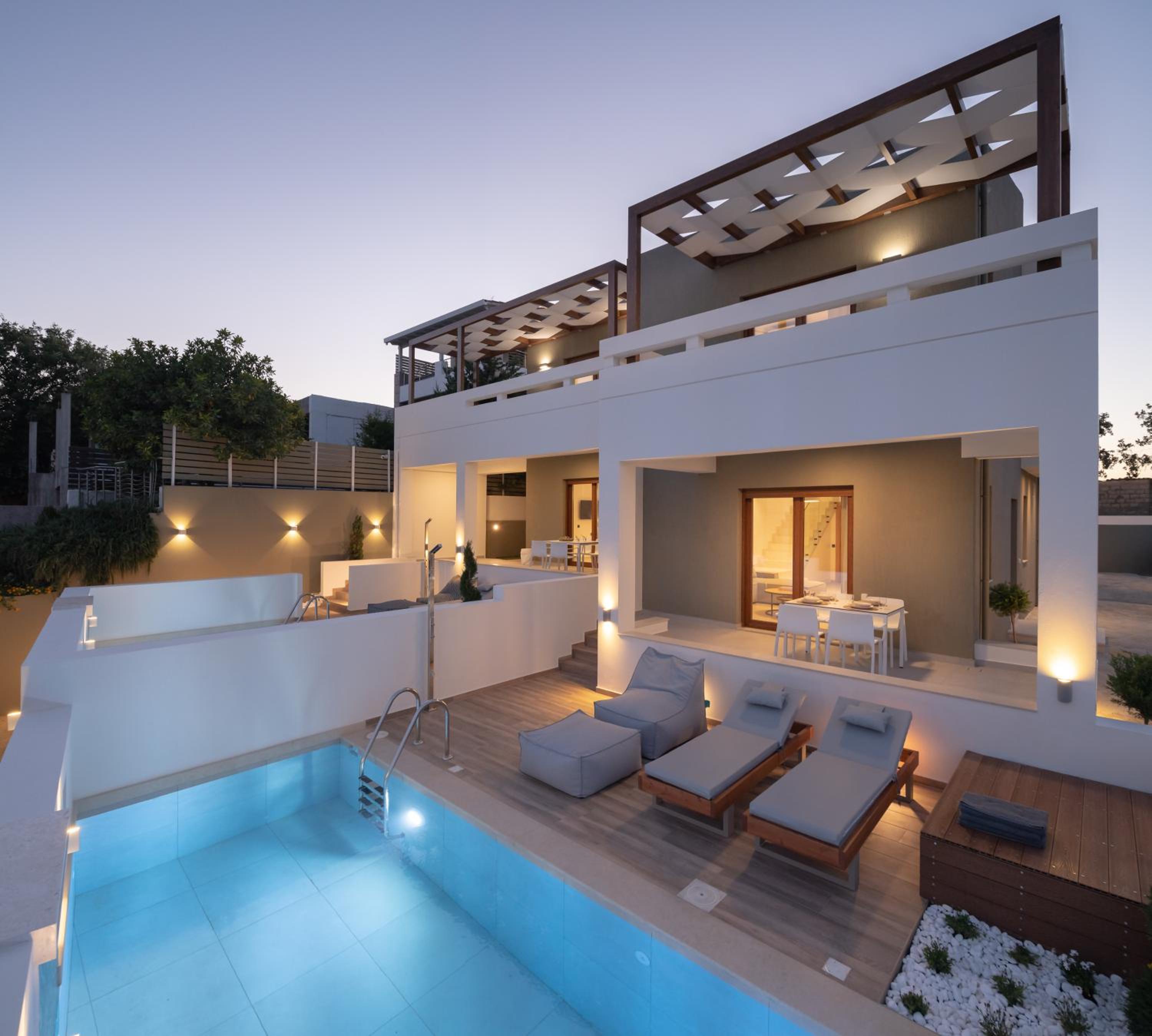De Light Boutique Villas I II & III - close to Rethymno, by ThinkVilla view 4
