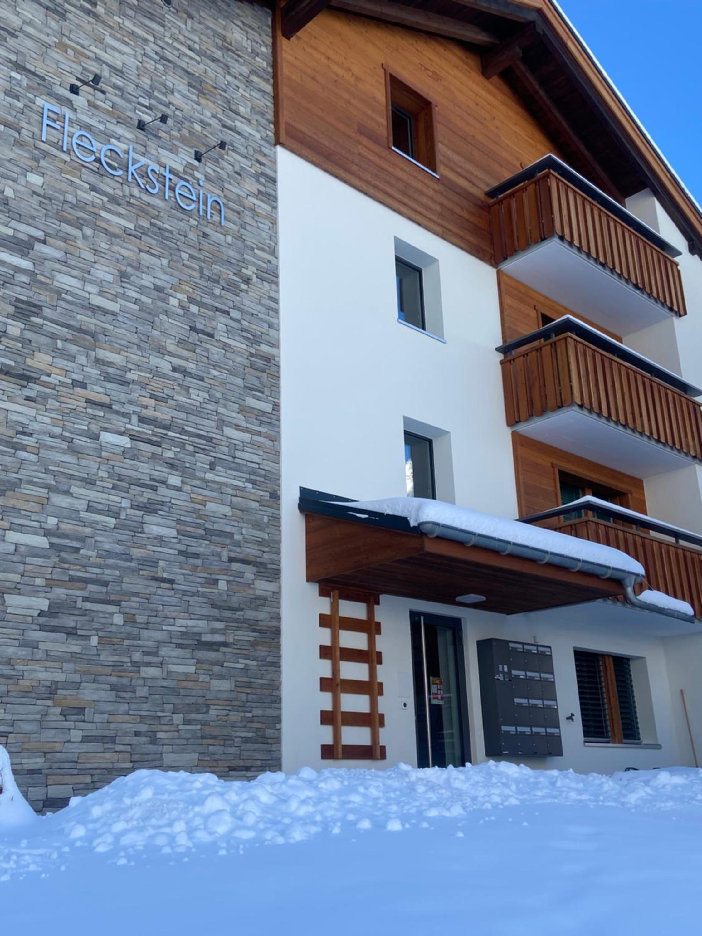 Haus Fleckstein Zermatt Wohnung Karibu view 4