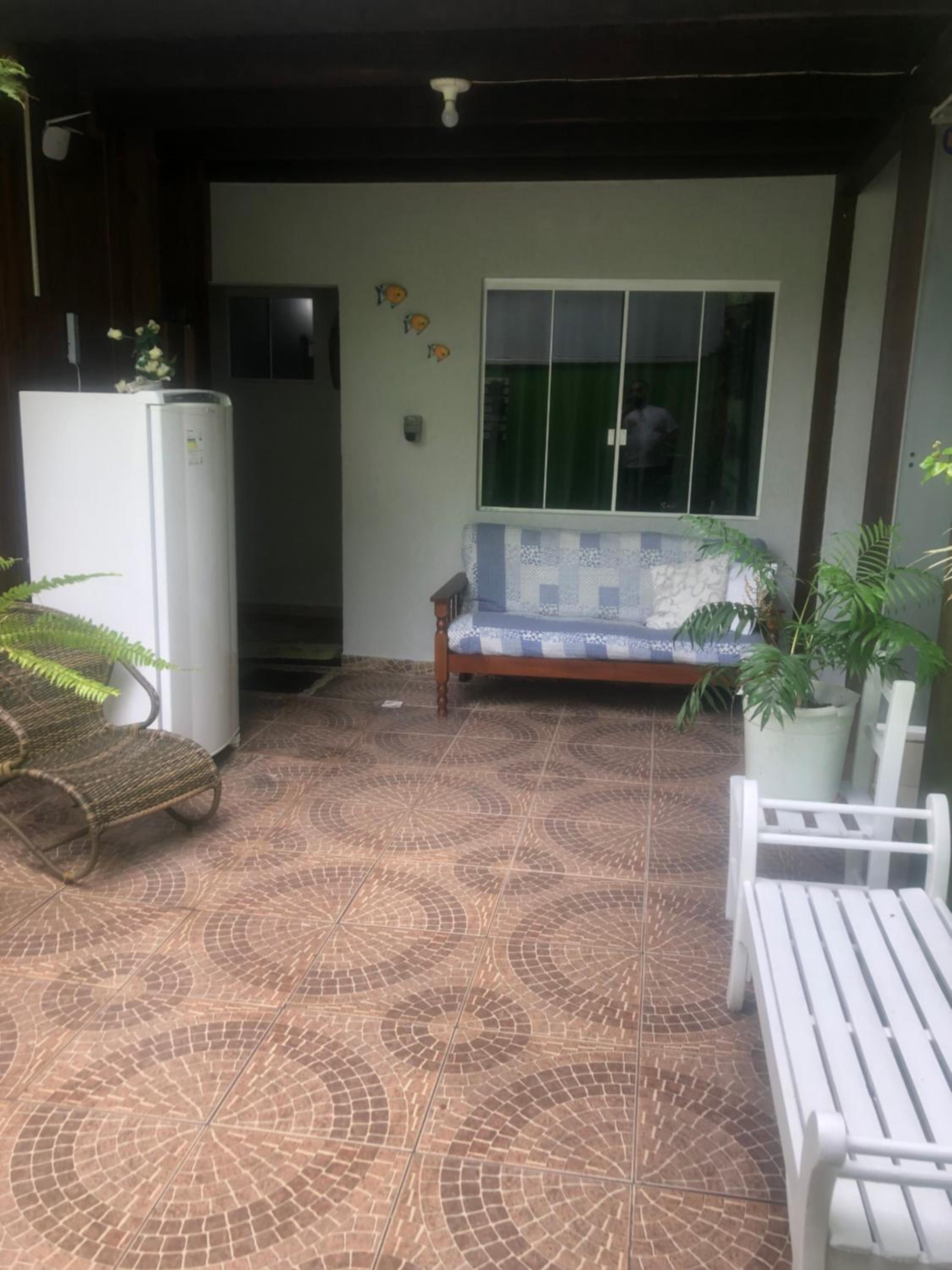 outdoor BBQ area