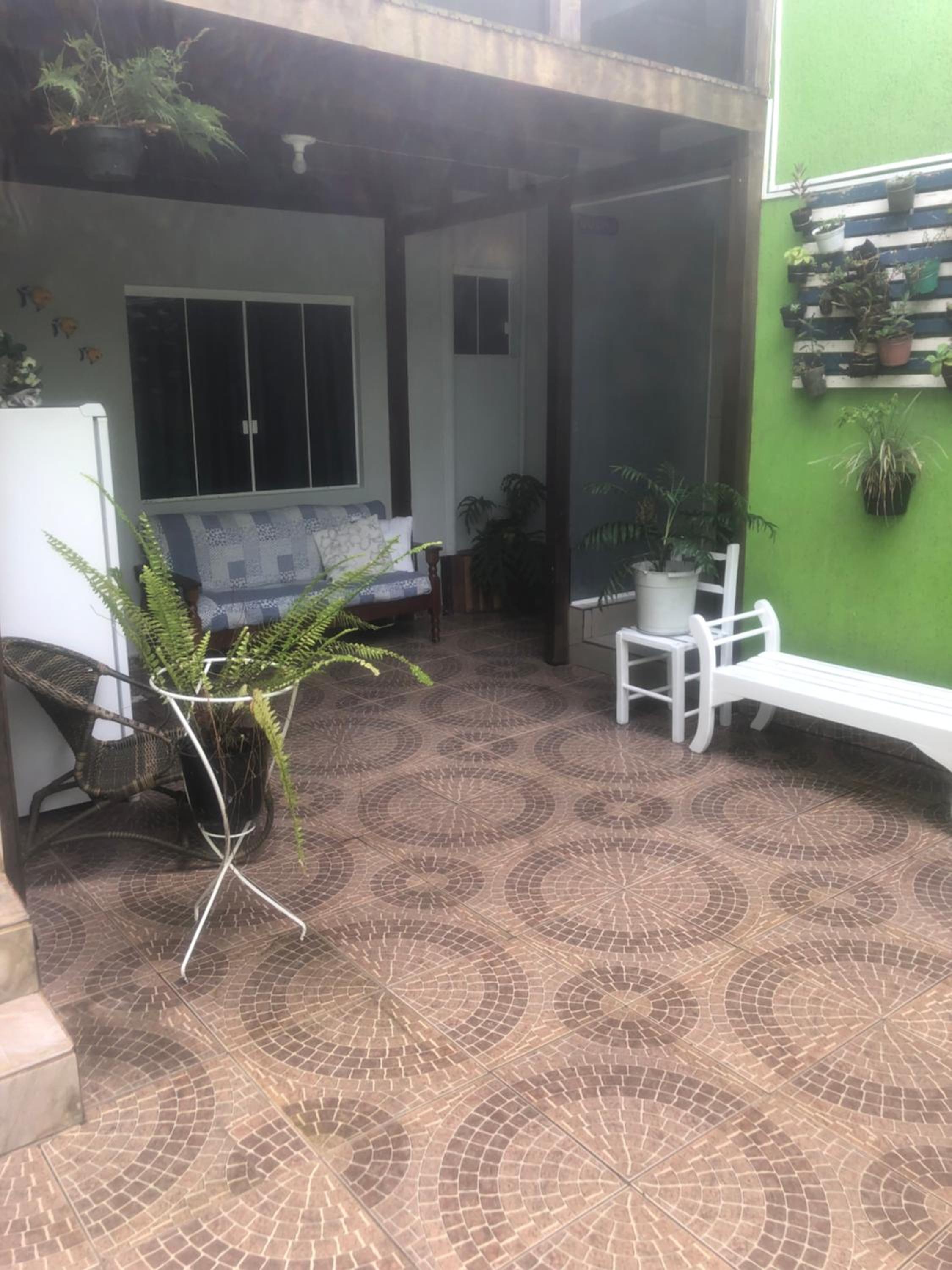 outdoor BBQ area