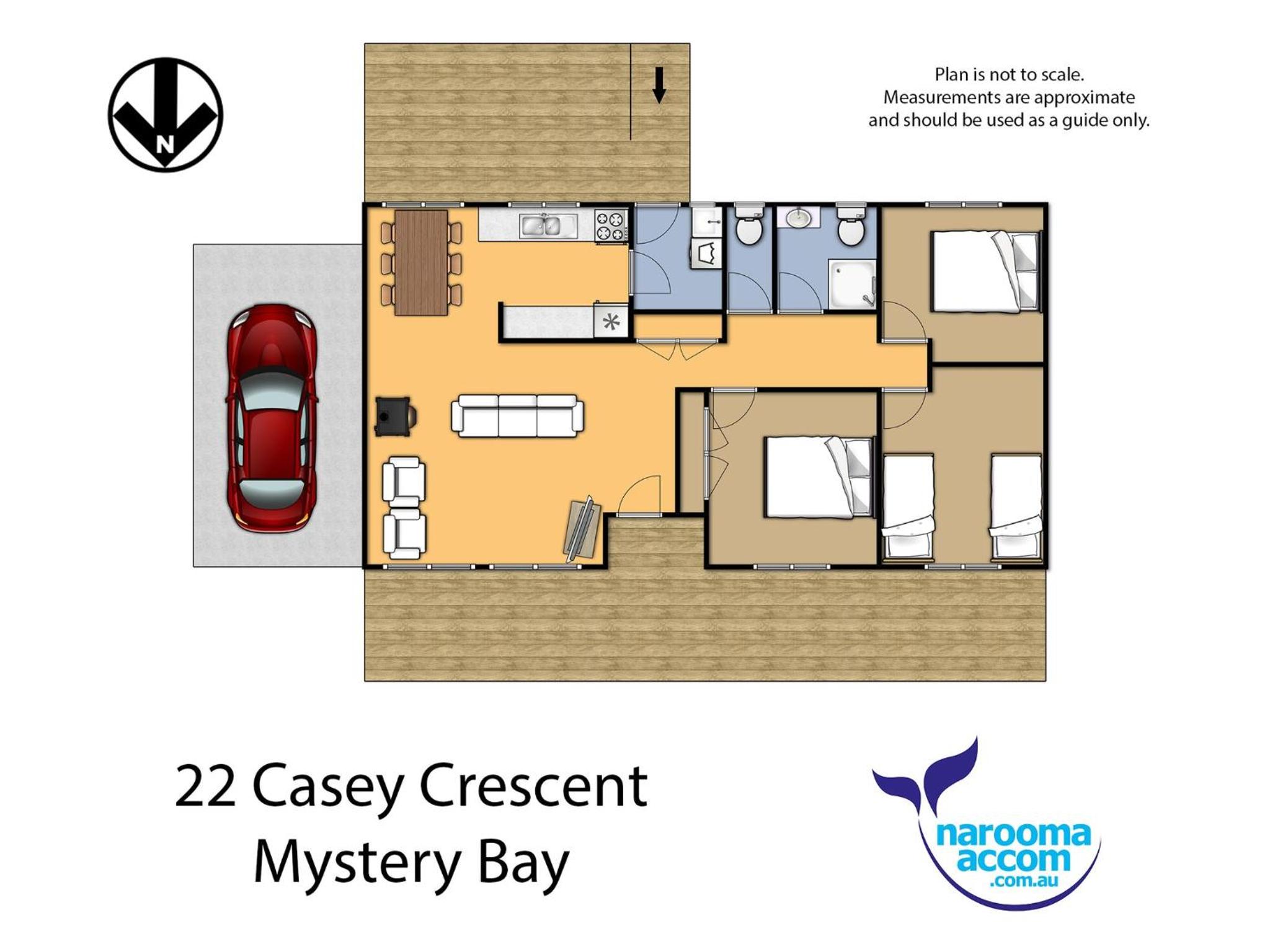 Caseys Pet Friendly Beach Cottage