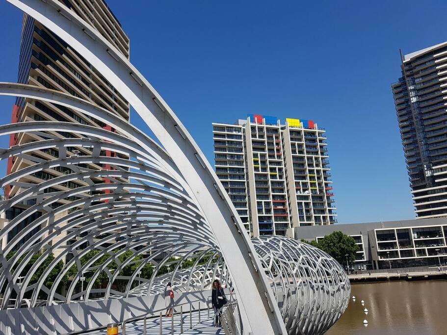 Melbourne Docklands Riverside Views