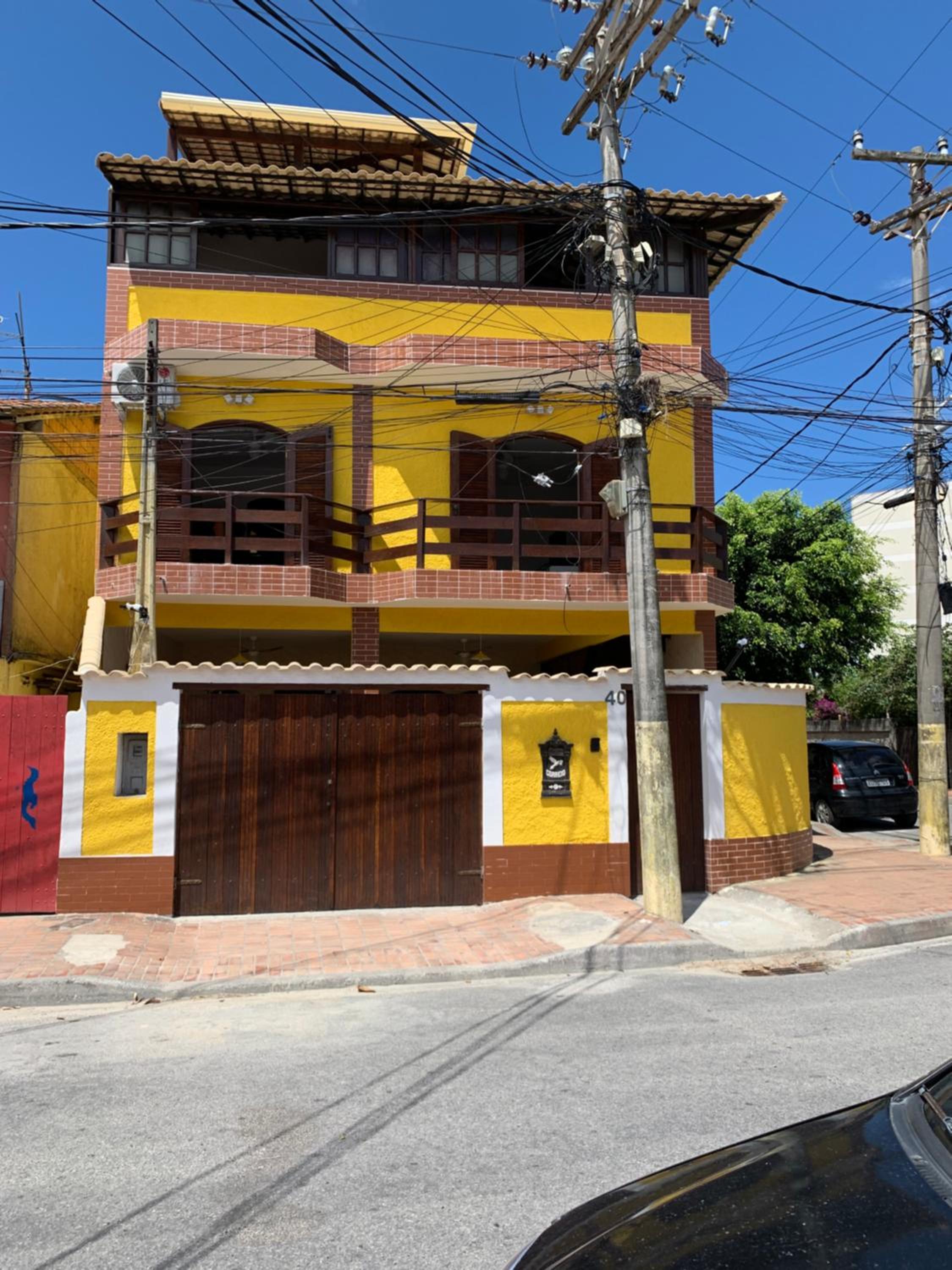 Casa de Praia com mirante vista mar em Arraial.