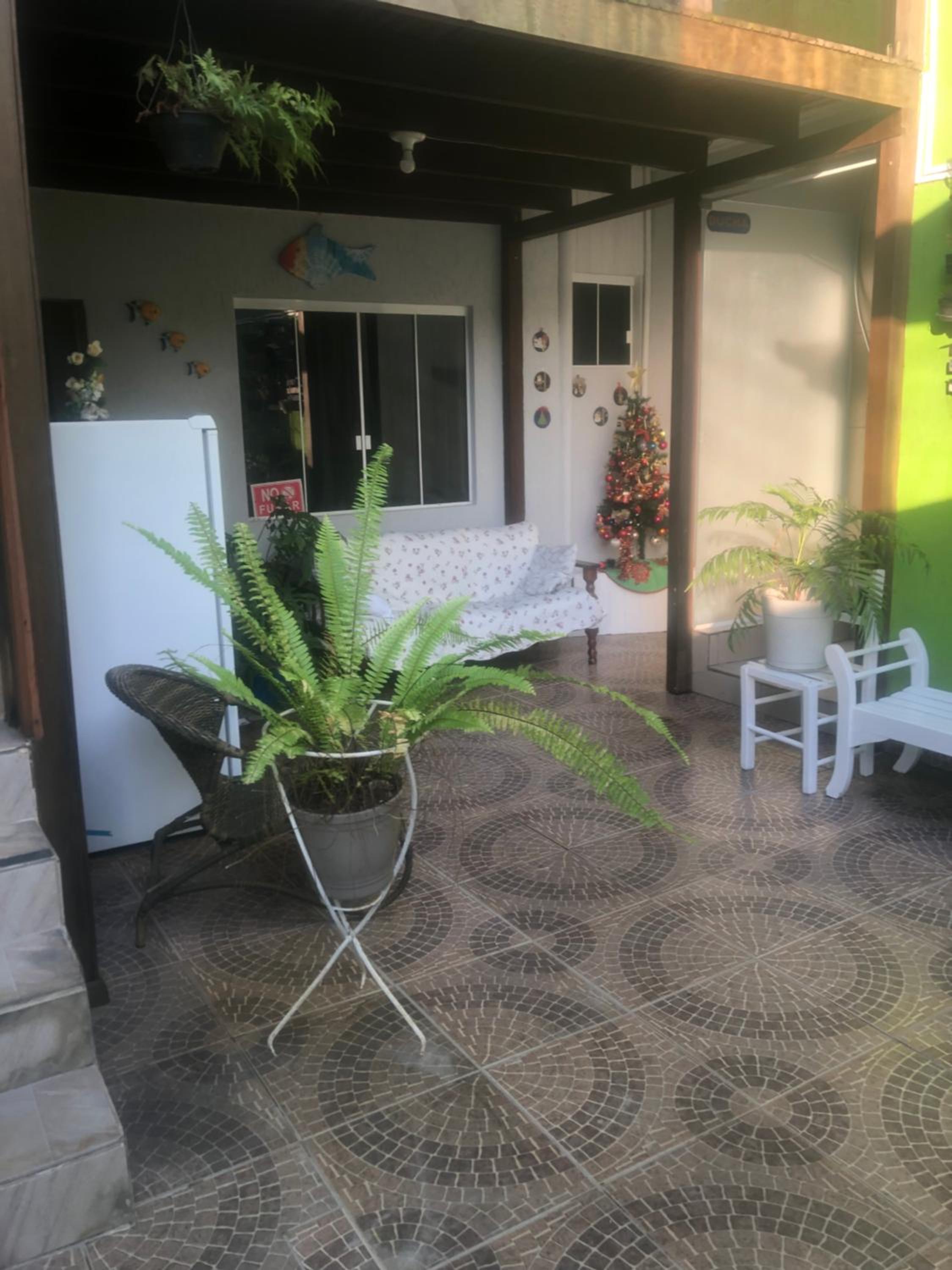 outdoor BBQ area