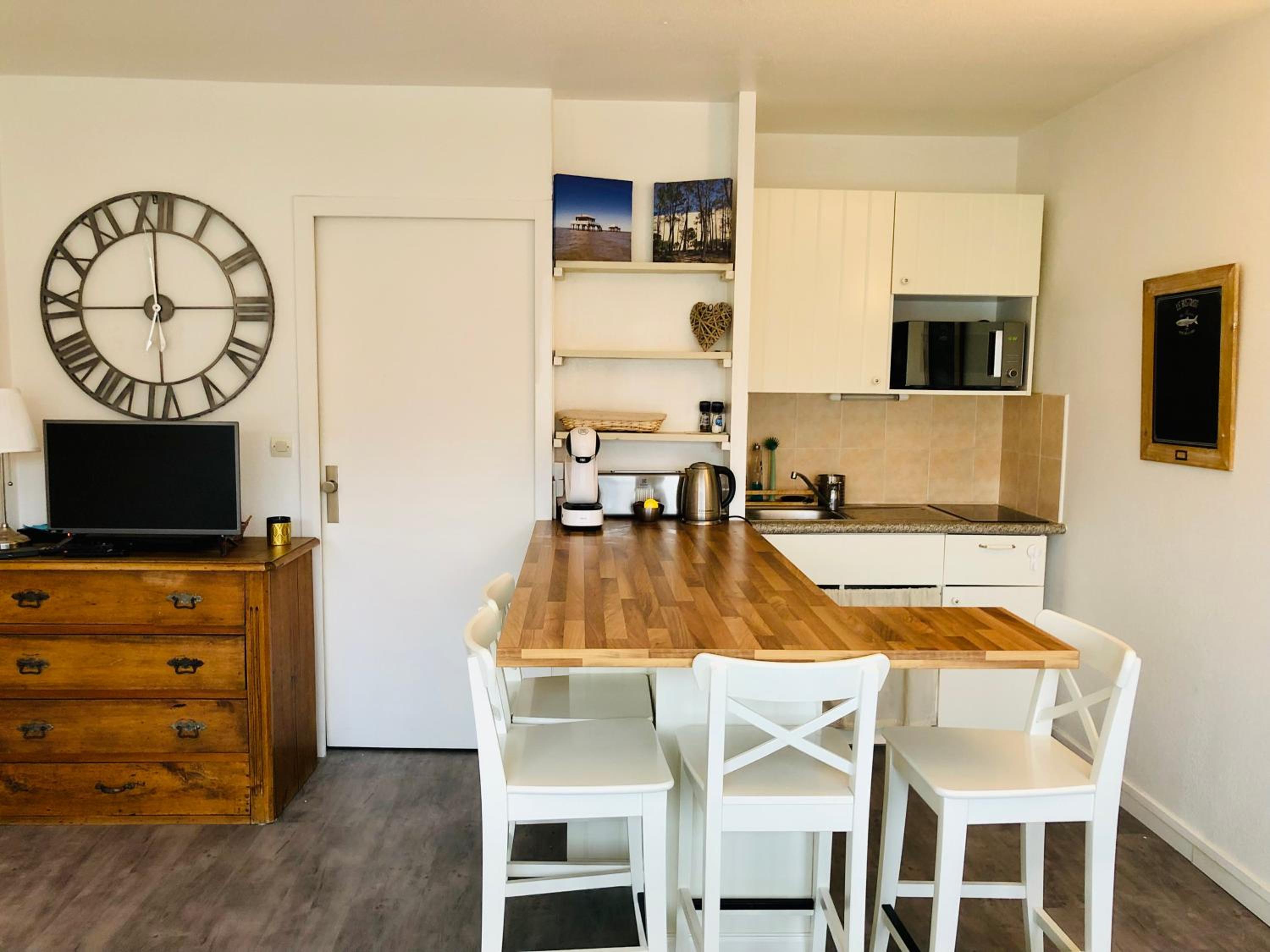 Bel appartement bord de mer 4 pers Arcachon centre