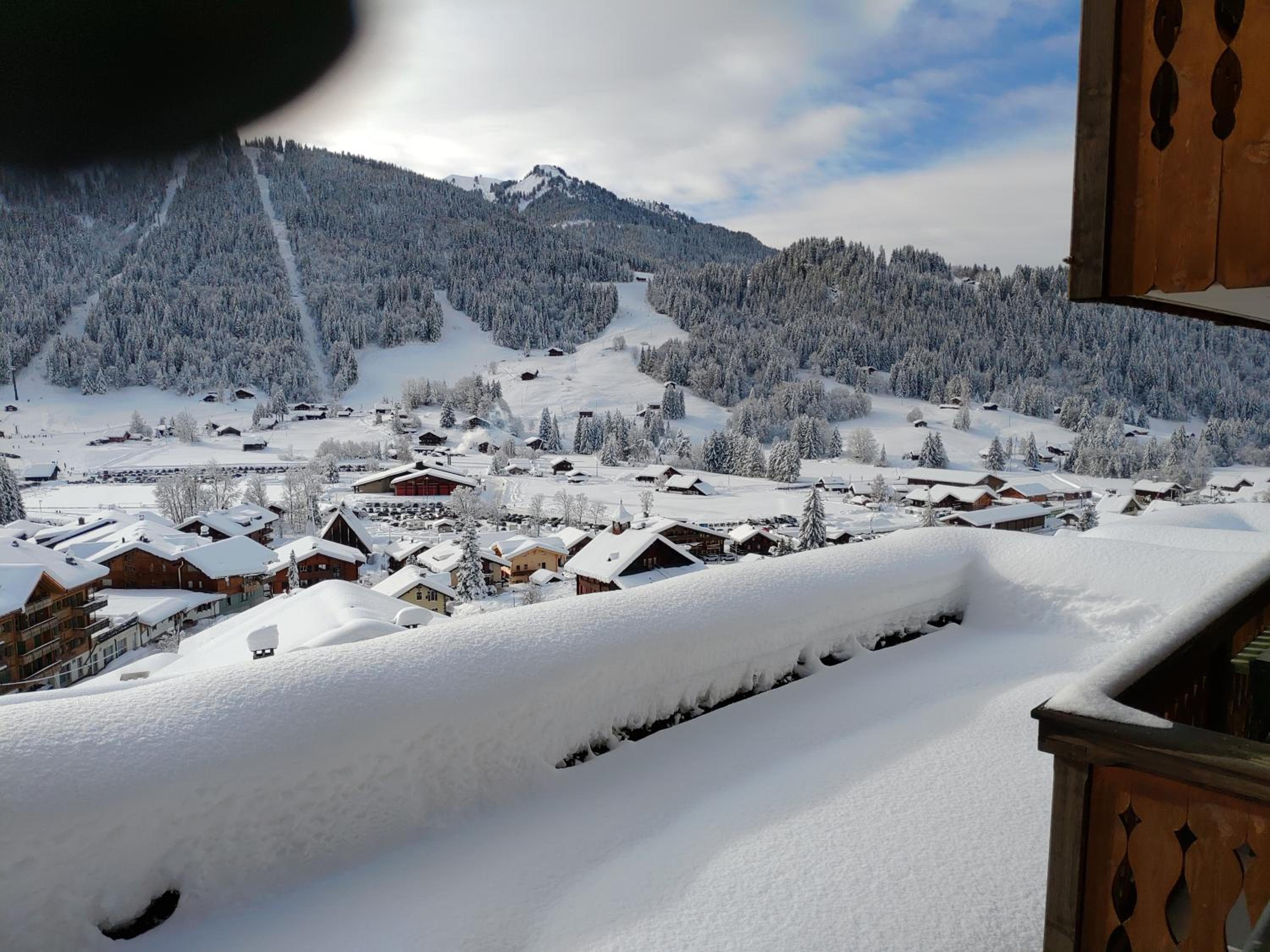 Studio avec vue splendide sur les Diablerets