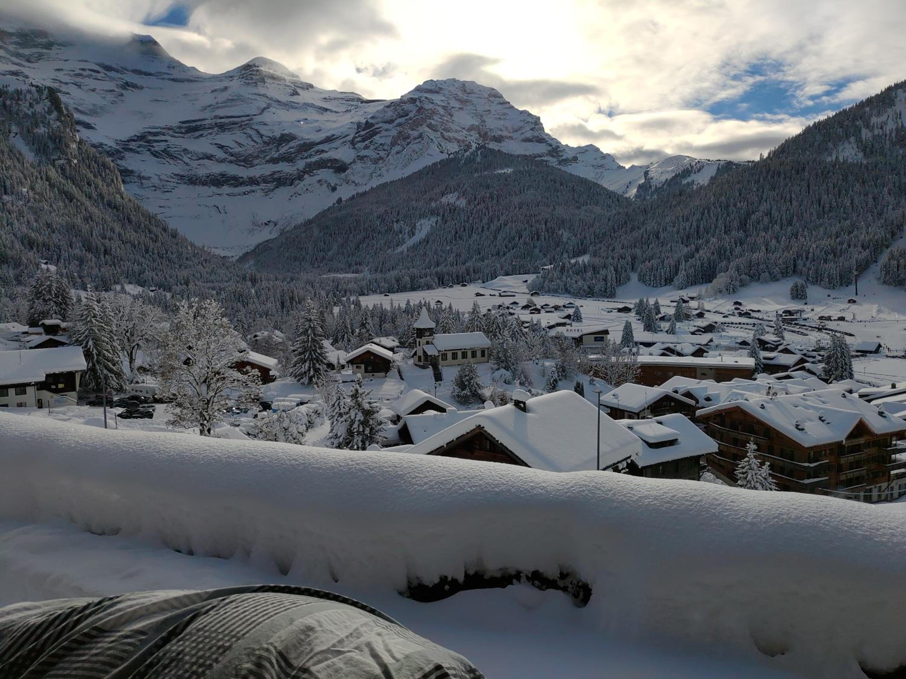 Studio avec vue splendide sur les Diablerets