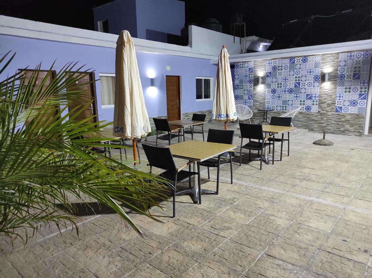 outdoor BBQ area