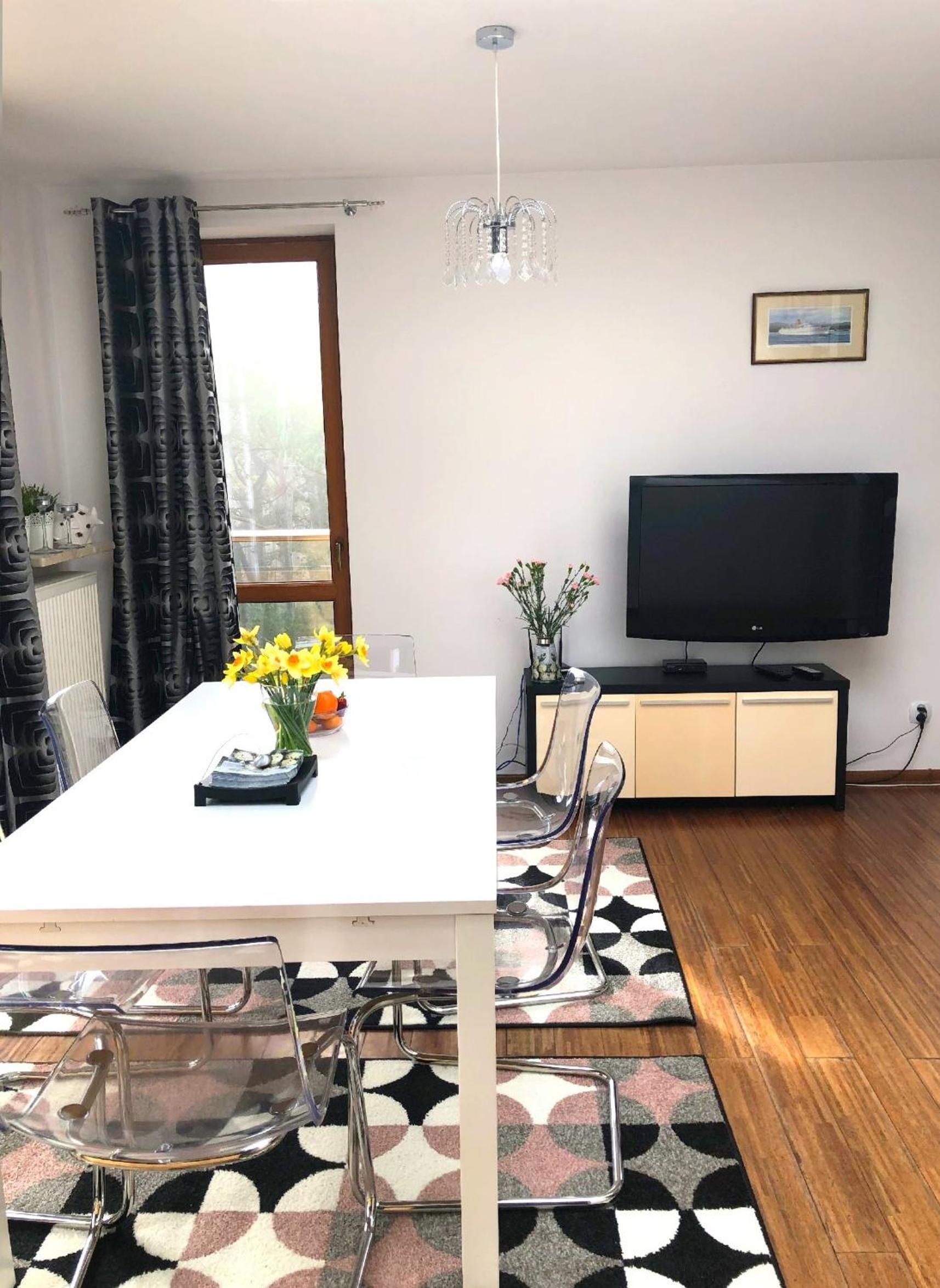 Apartament z prywatnym tarasem na dachu Ogień 8 Jurata view 3
