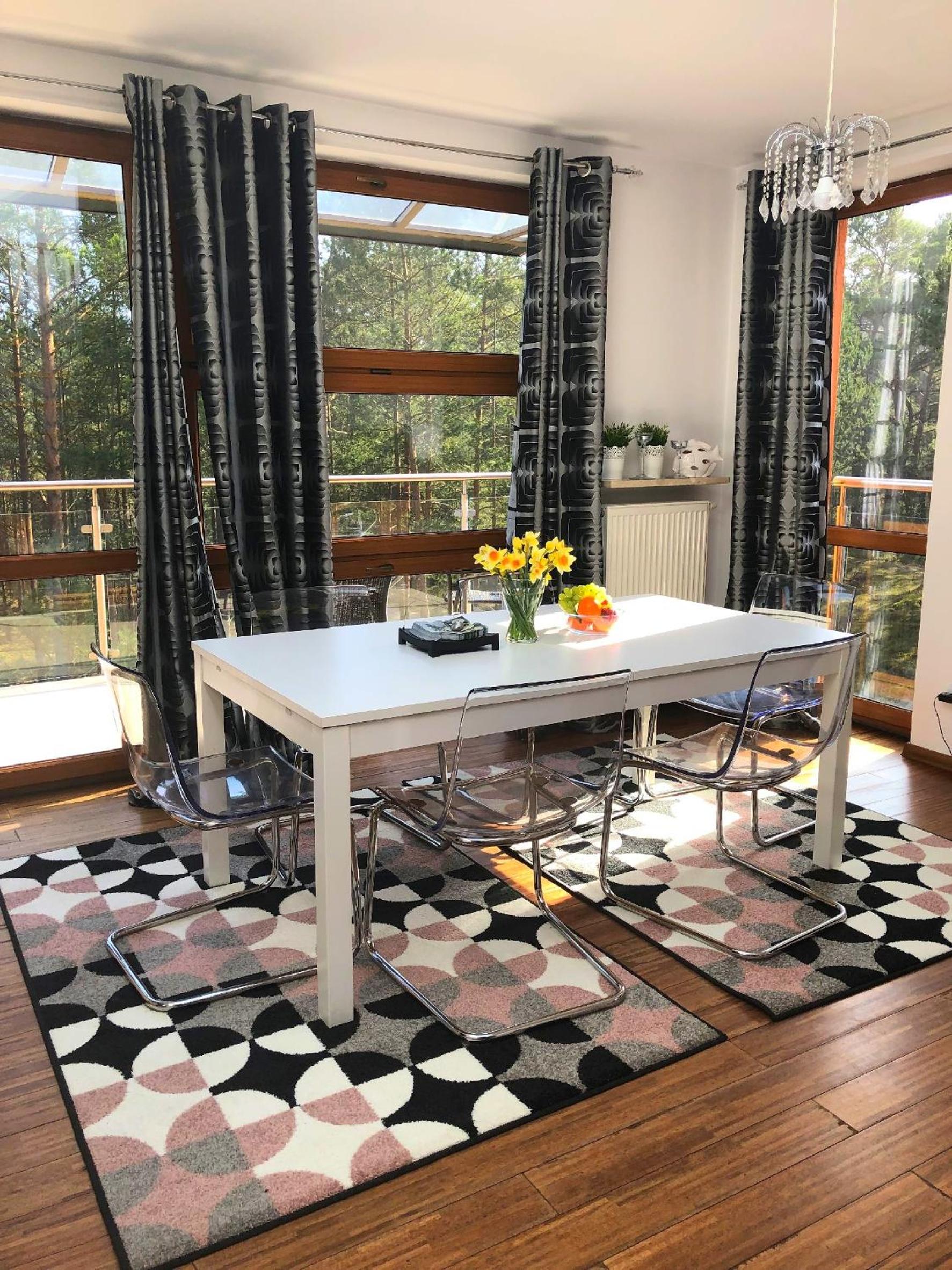Apartament z prywatnym tarasem na dachu Ogień 8 Jurata view 2