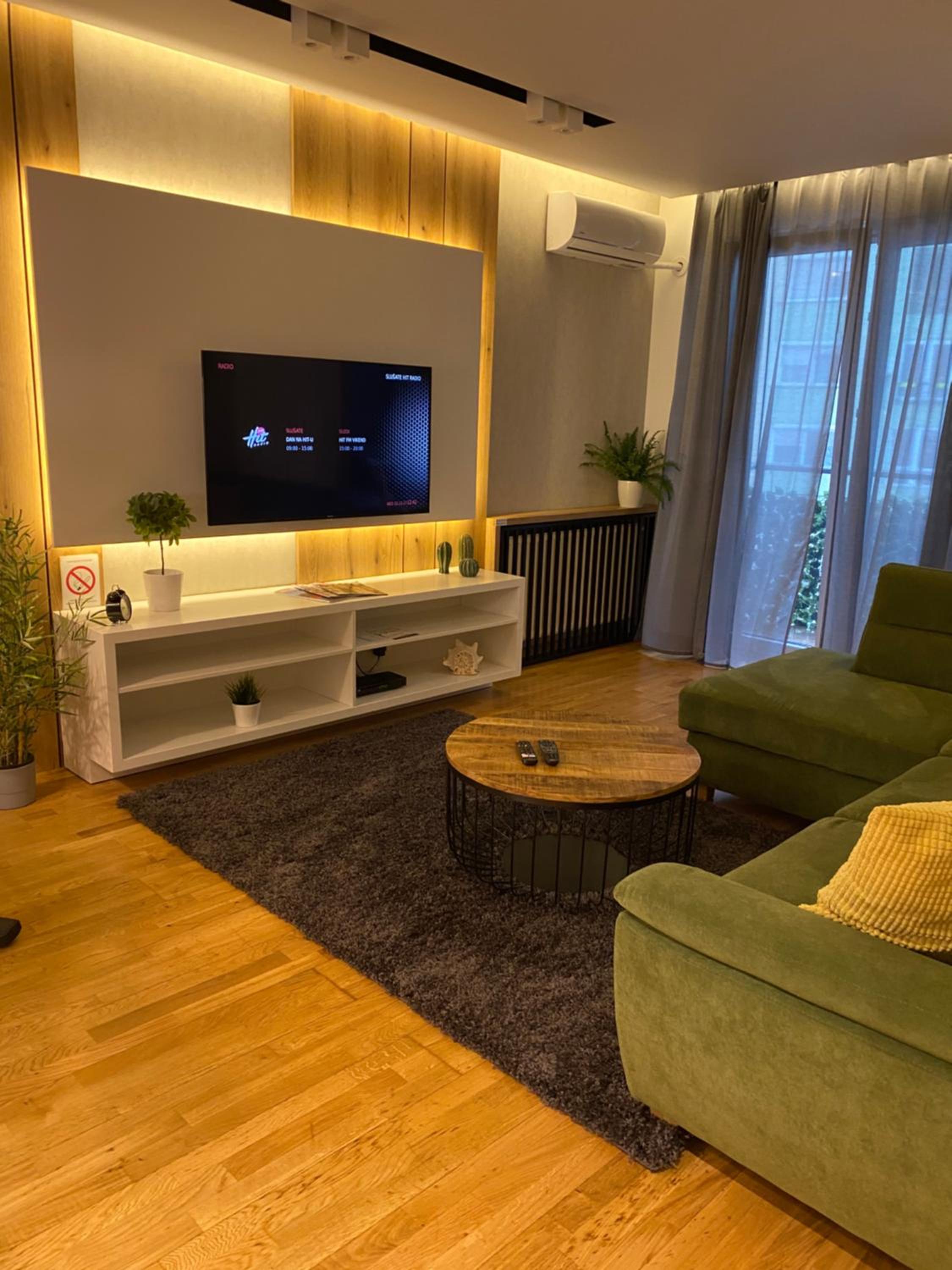 Tesla 3 Apartment view 2