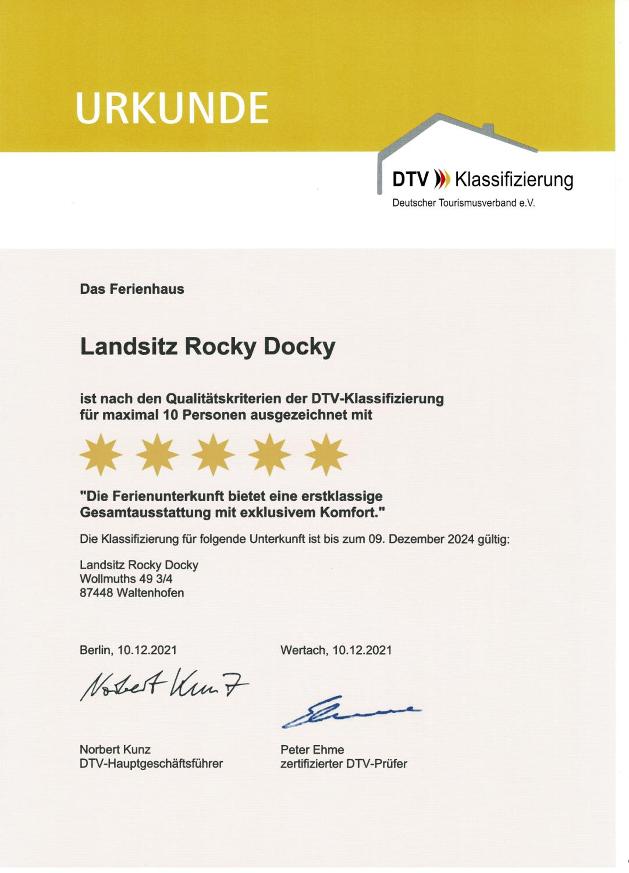 Landsitz Rocky Docky