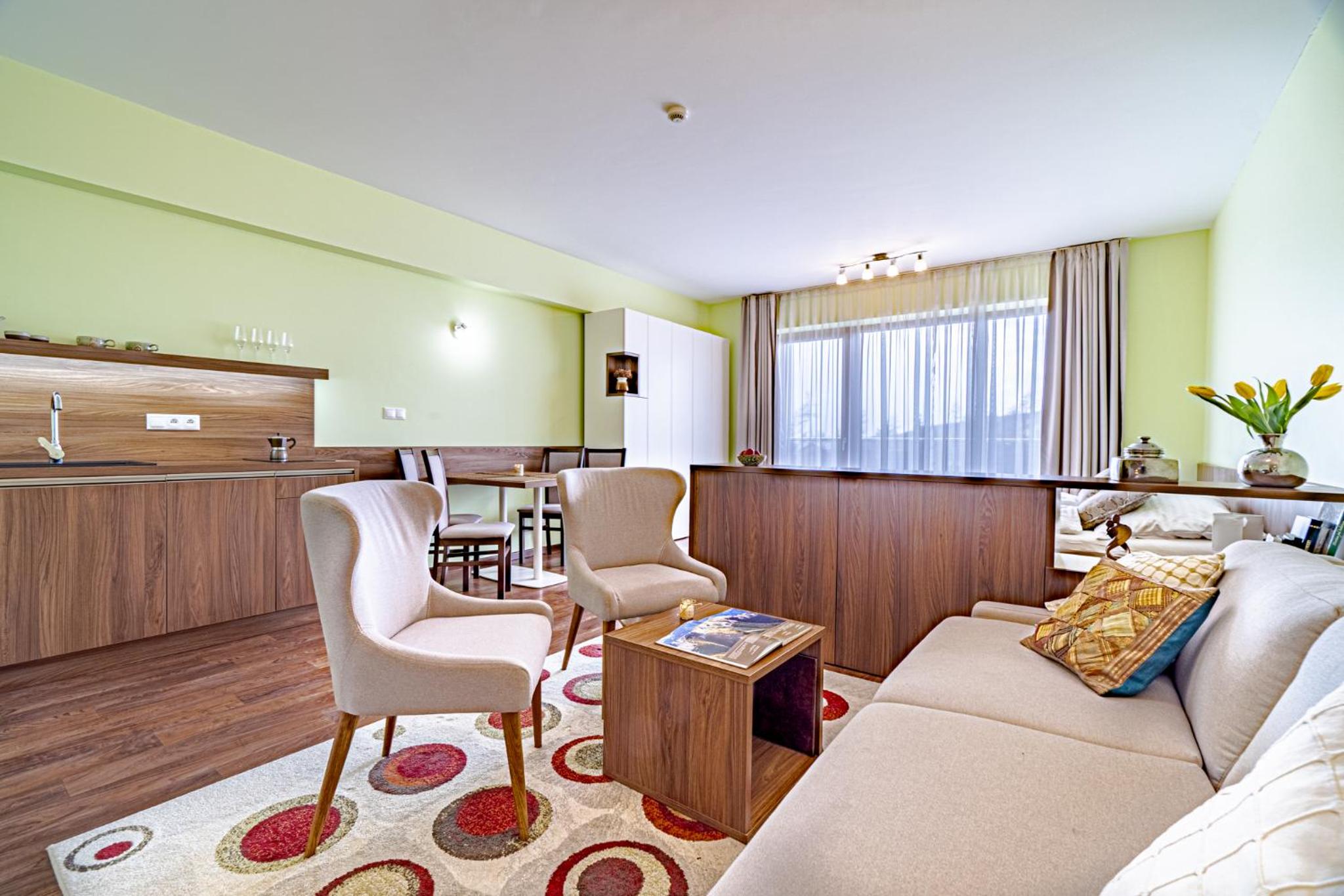 Studio A205 Hrebienok resort Starý Smokovec with garage view 2