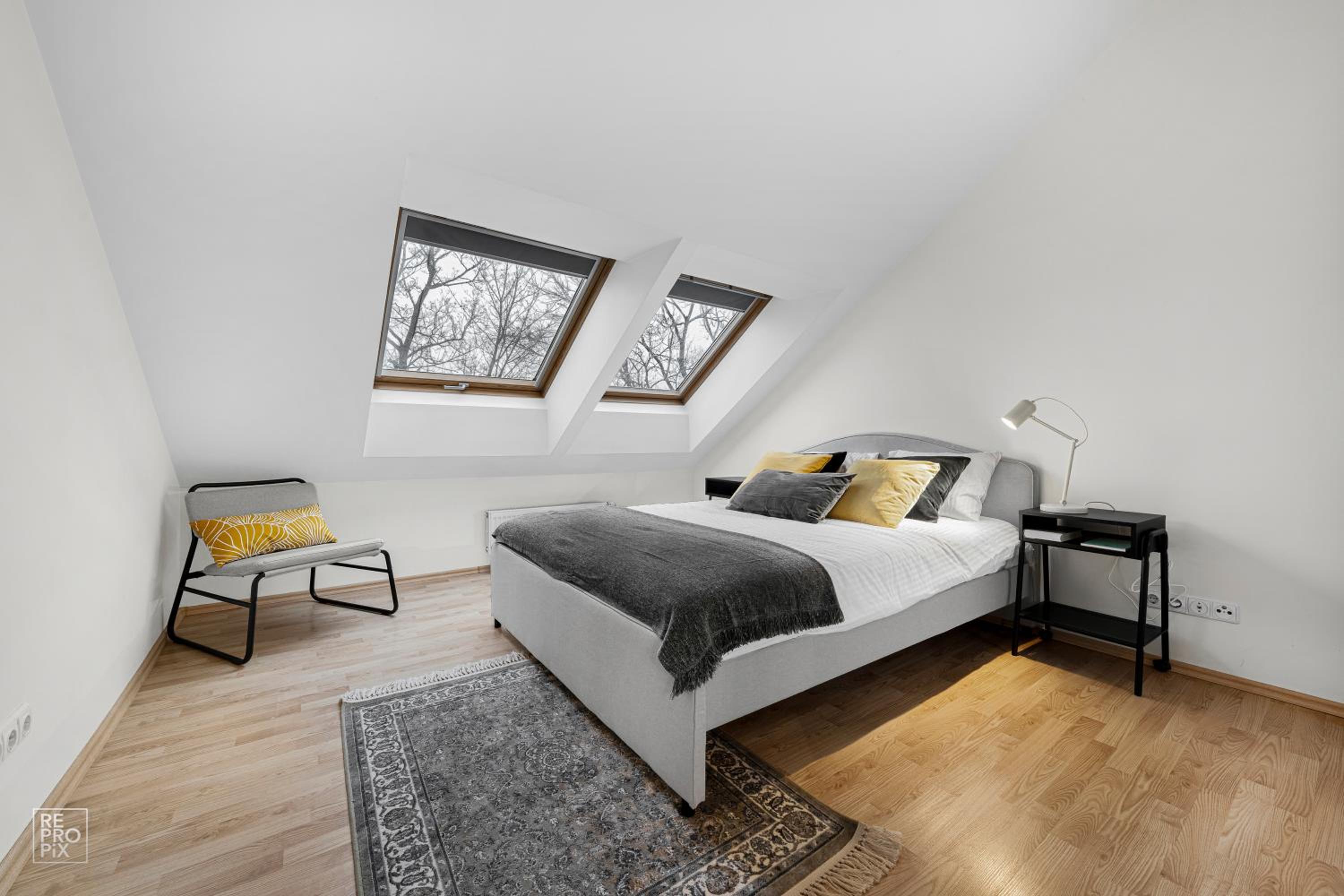 Kaunas Old Town apartment with underground parking view 3
