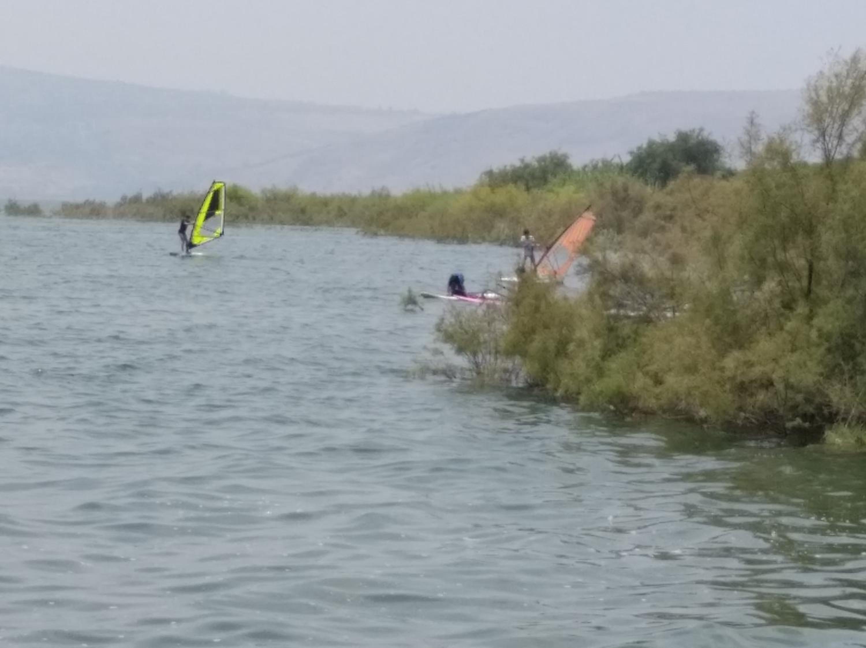 מול הכנרת Over looking the Sea of Galilee