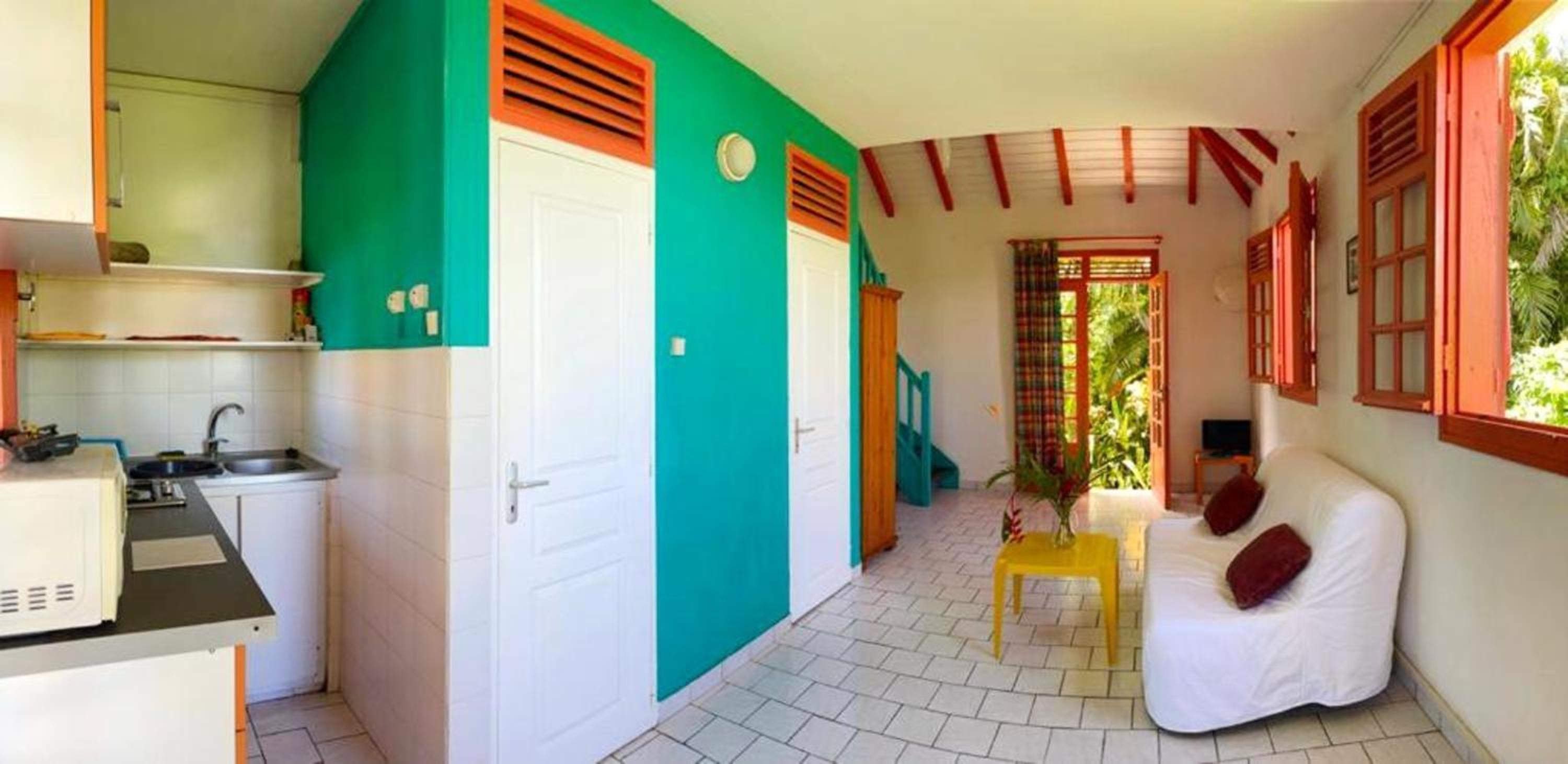 Maison cosy avec piscine a Sainte Rose