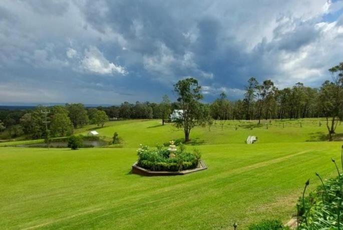 Cabins at LaPera Estate Lovedale Wedding Chapel view 2