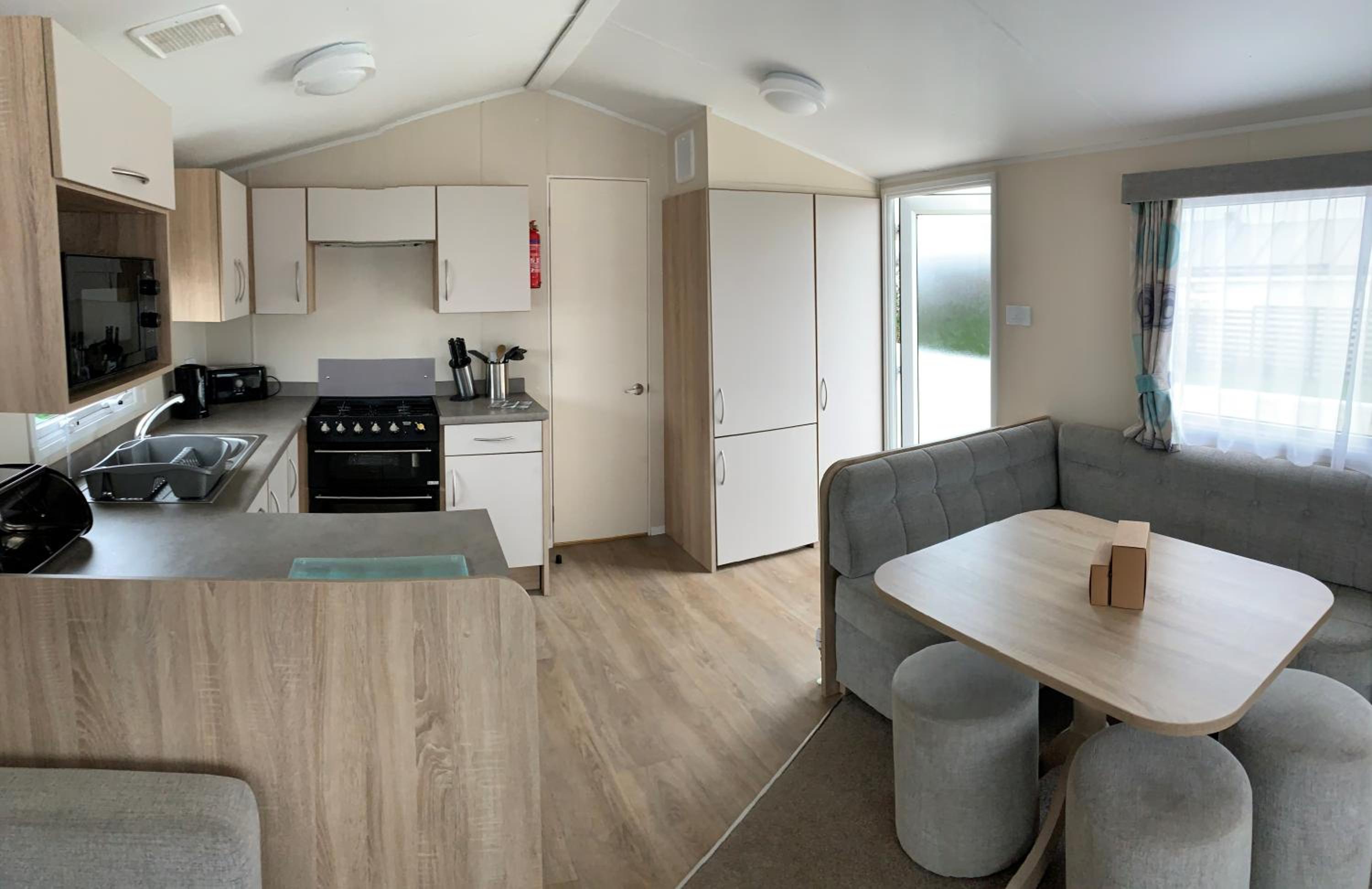 Modern Caravan on Newperran Holiday Park, Cornwall view 2