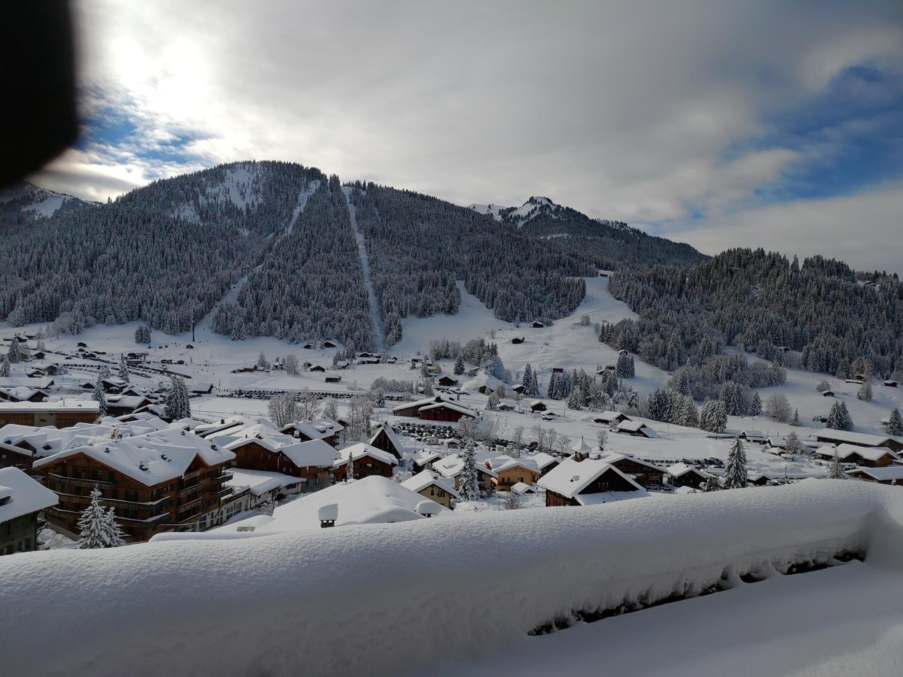 Studio avec vue splendide sur les Diablerets