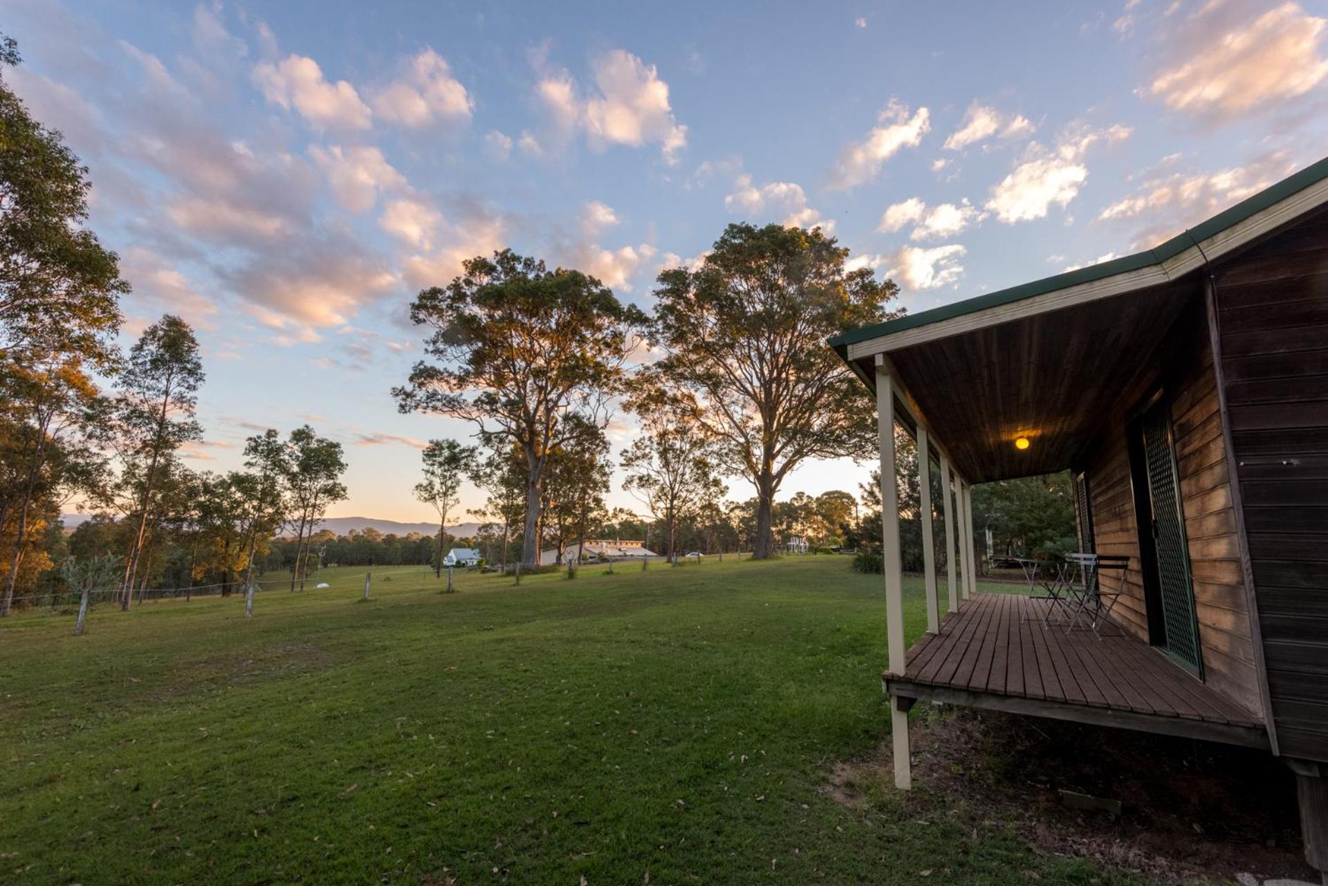 Cabins at LaPera Estate Lovedale Wedding Chapel view 3