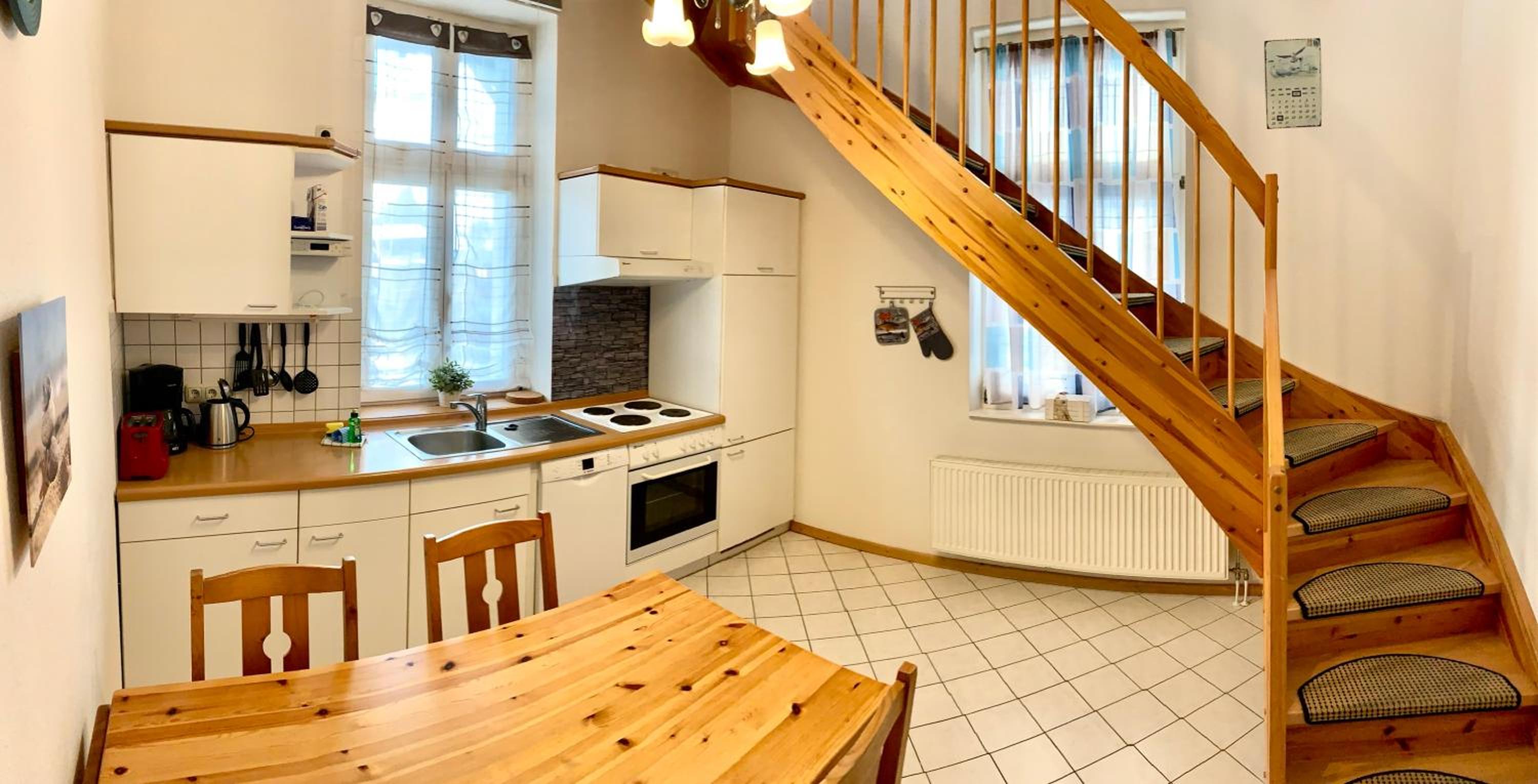 Maisonettewohnung mit Sauna und Meerblick