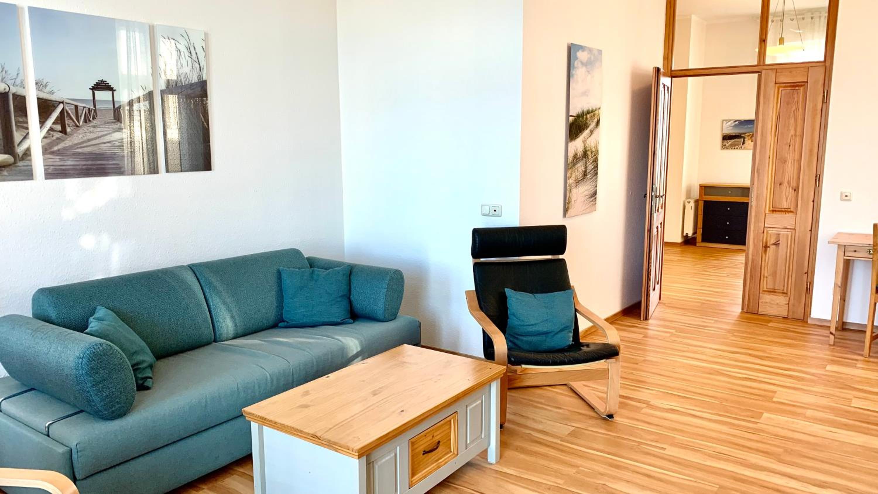 Maisonettewohnung mit Sauna und Meerblick
