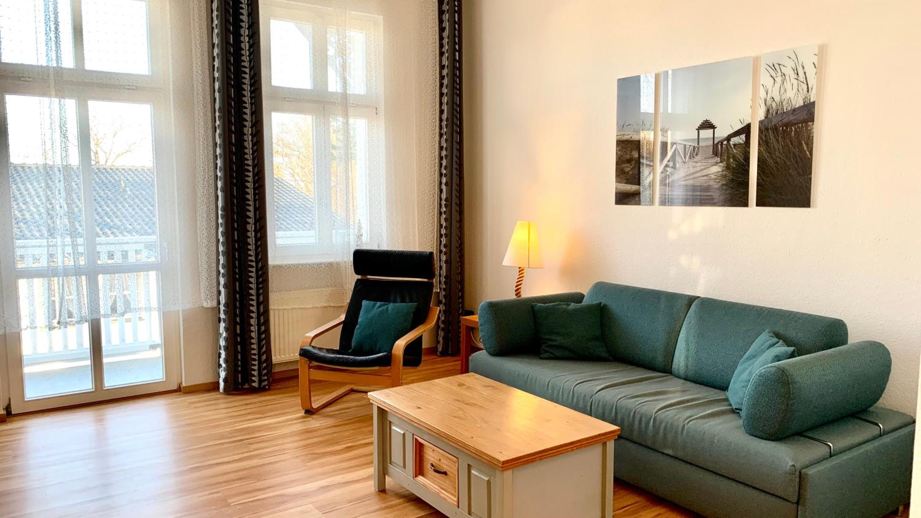 Maisonettewohnung mit Sauna und Meerblick