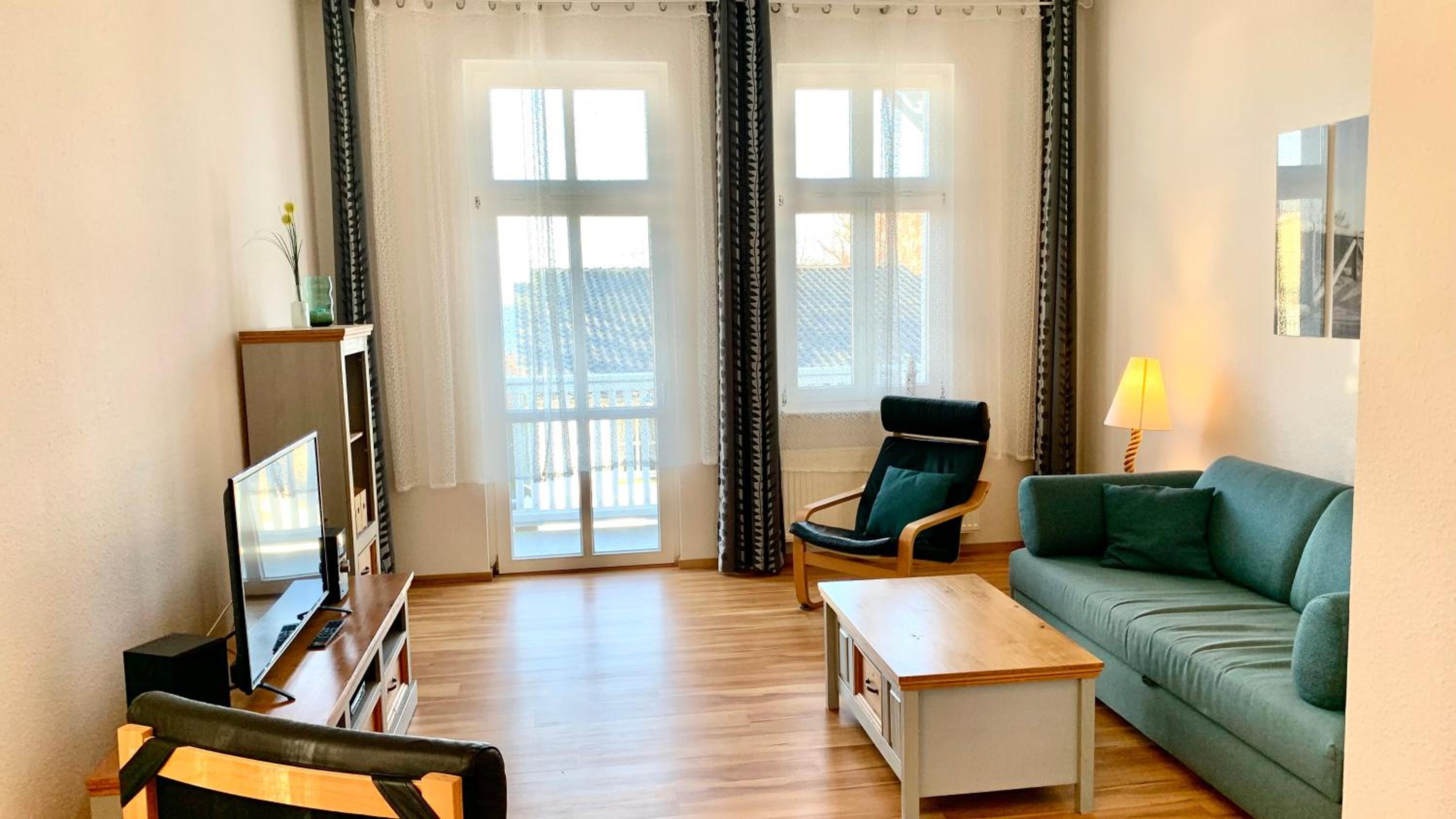 Maisonettewohnung mit Sauna und Meerblick