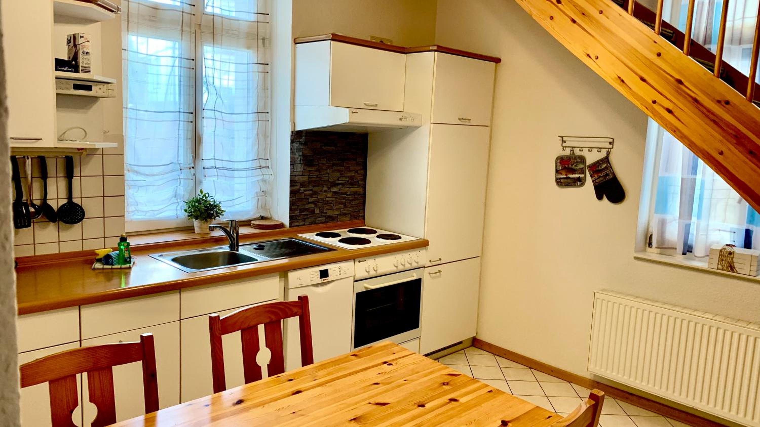 Maisonettewohnung mit Sauna und Meerblick