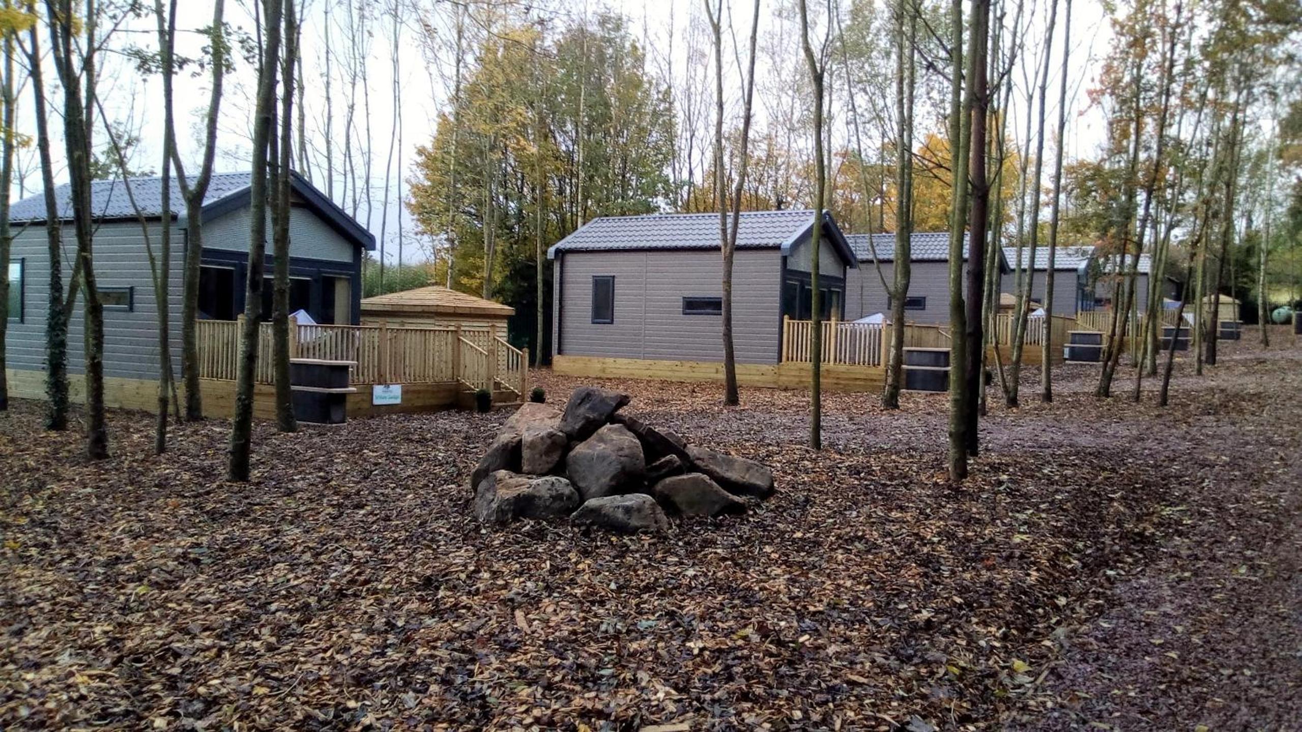 Riddings Wood lodges view 5