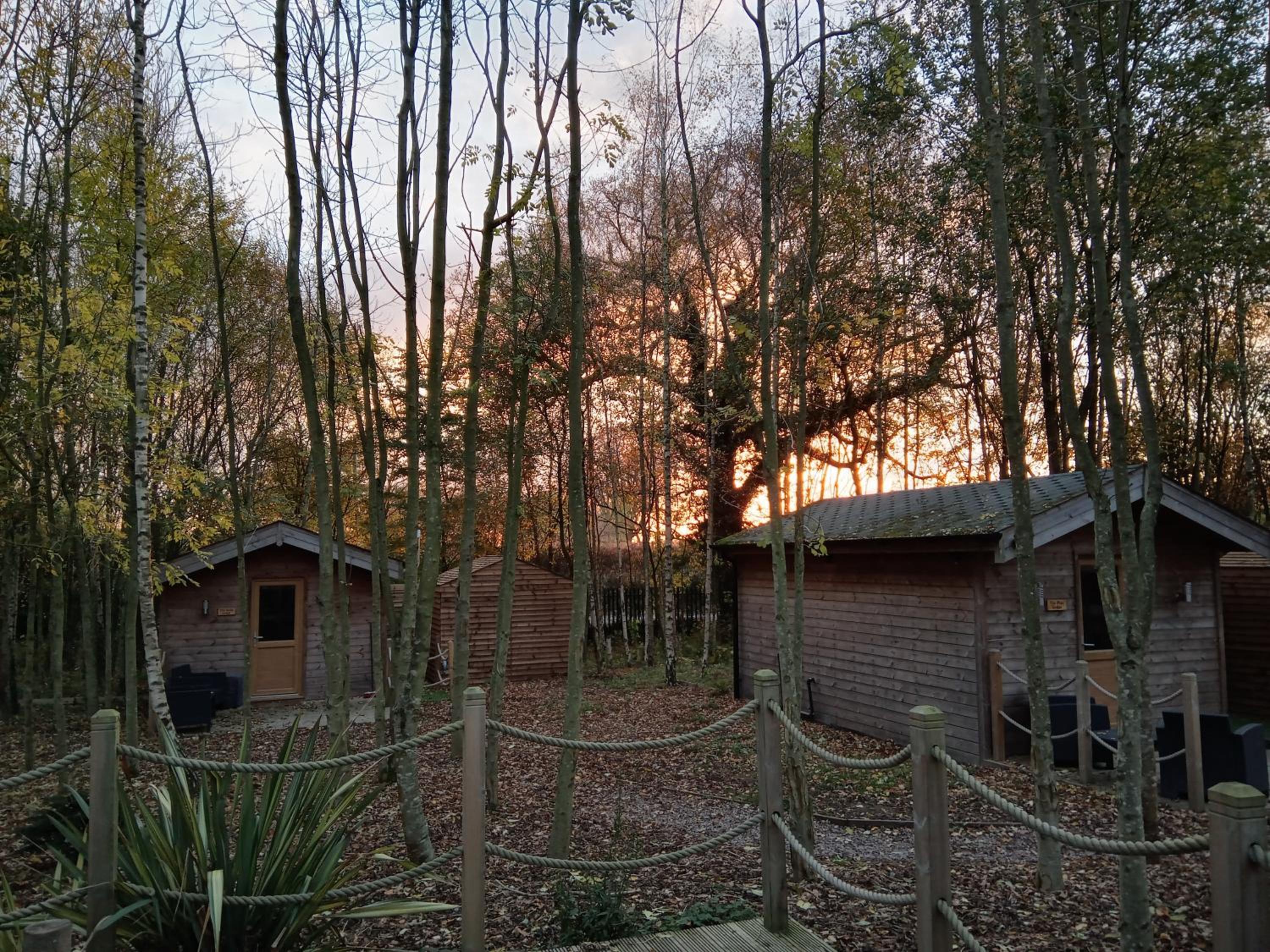 Riddings Wood lodges view 4