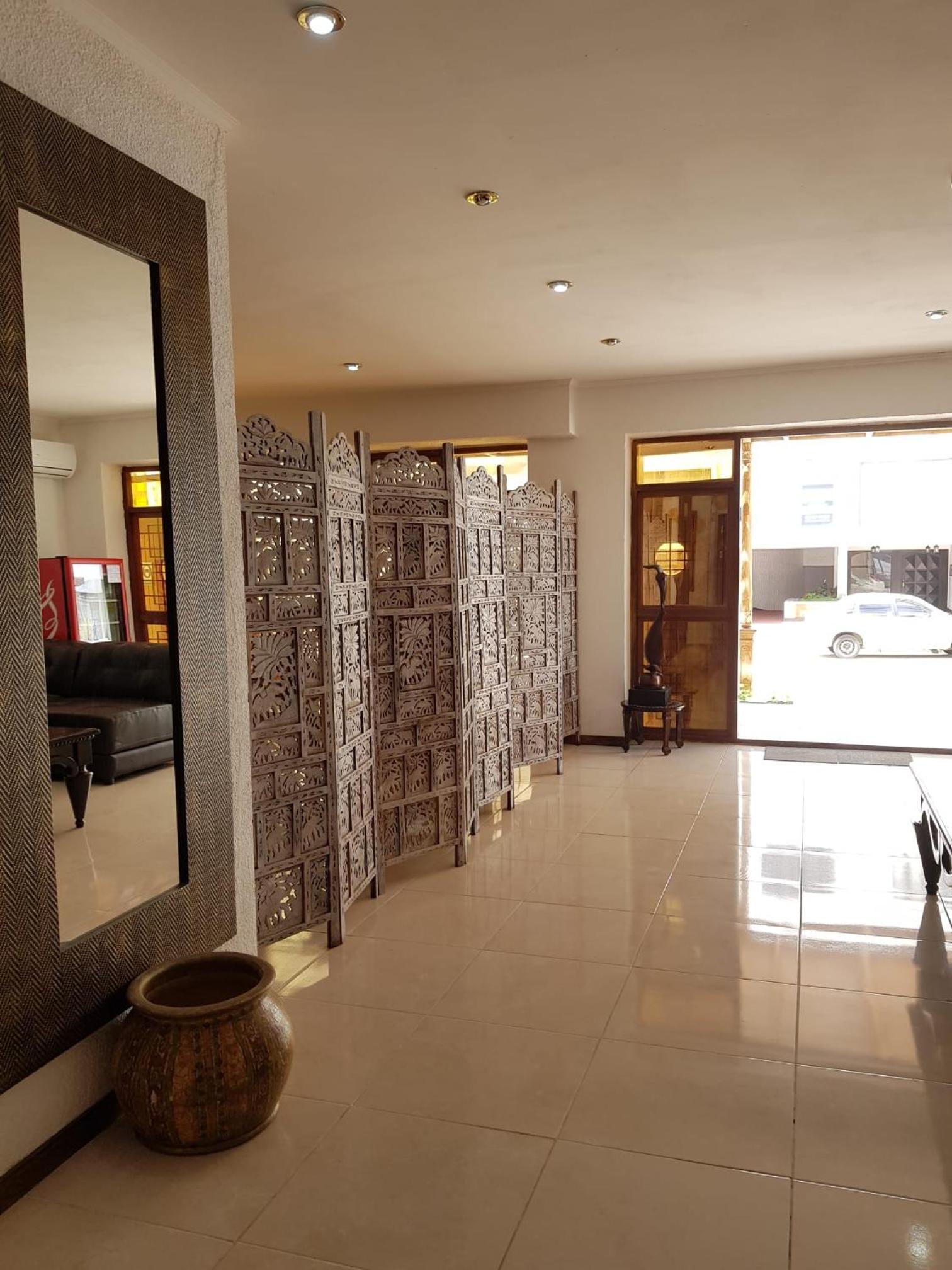 hotel reception