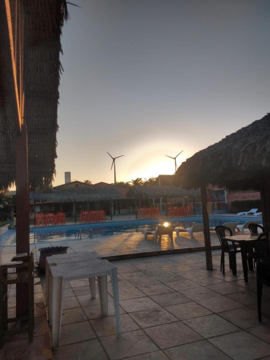 outdoor BBQ area