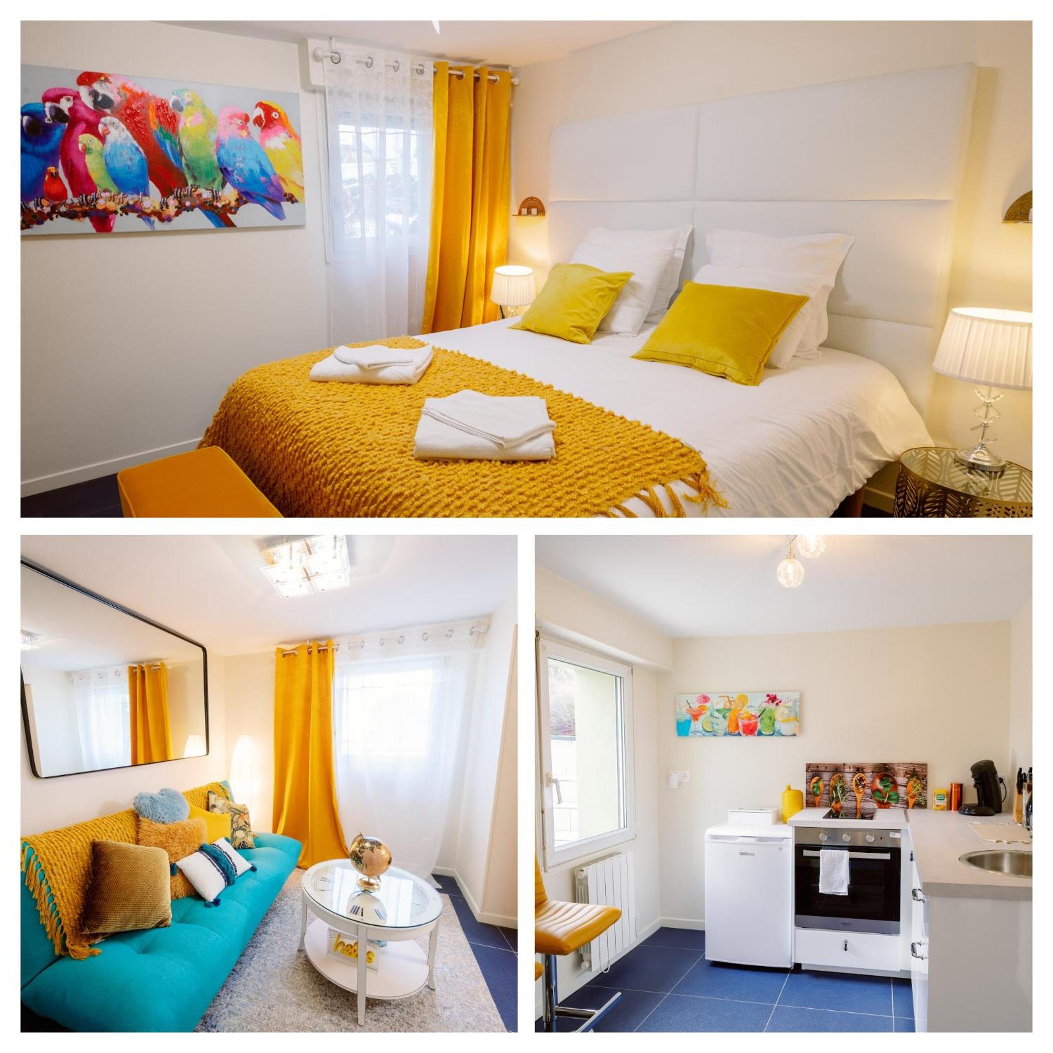 Sunny Suite by Leslodgespa - Studio moderne et coloré, proche de Bâle et de l'aéroport