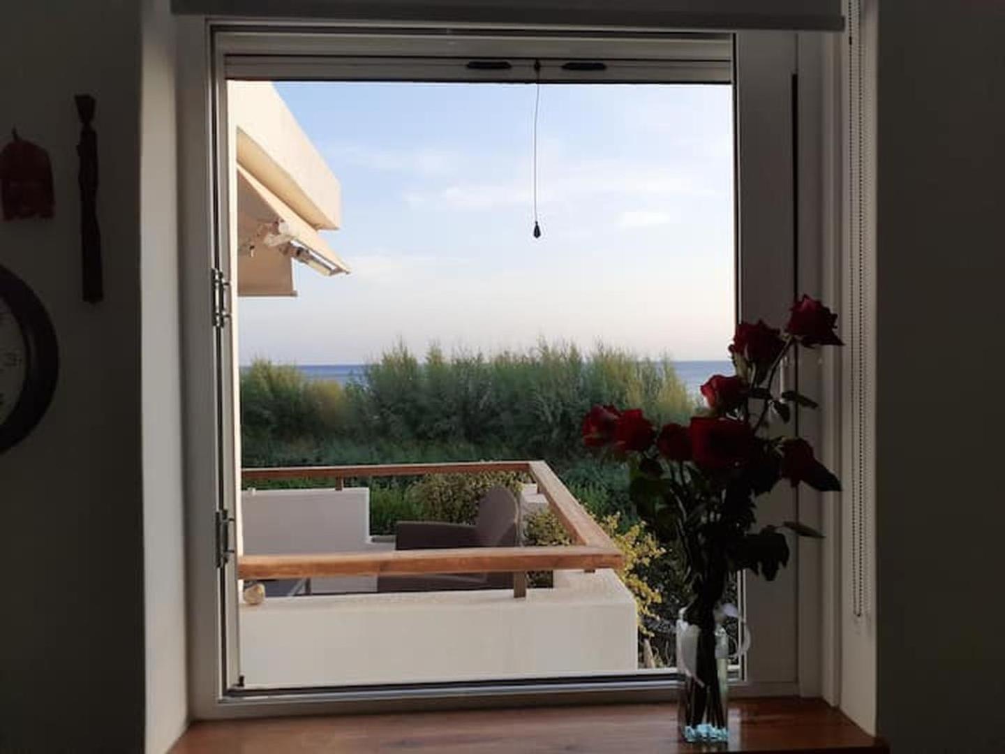 Hidden beach maisonette with exciting view! view 3