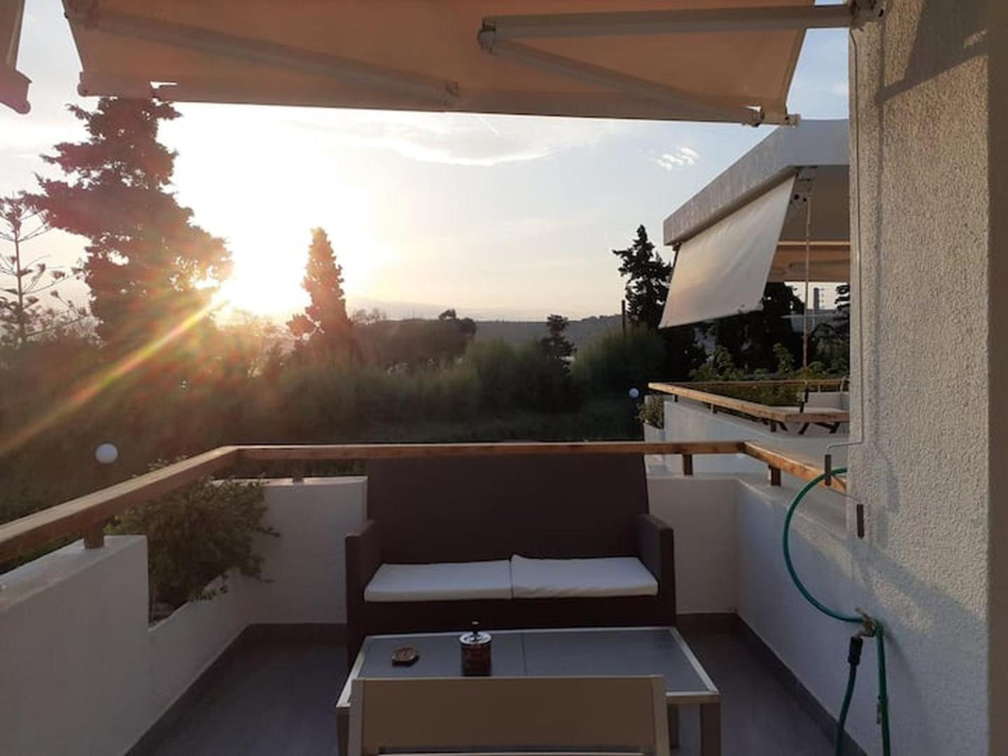 Hidden beach maisonette with exciting view! view 2