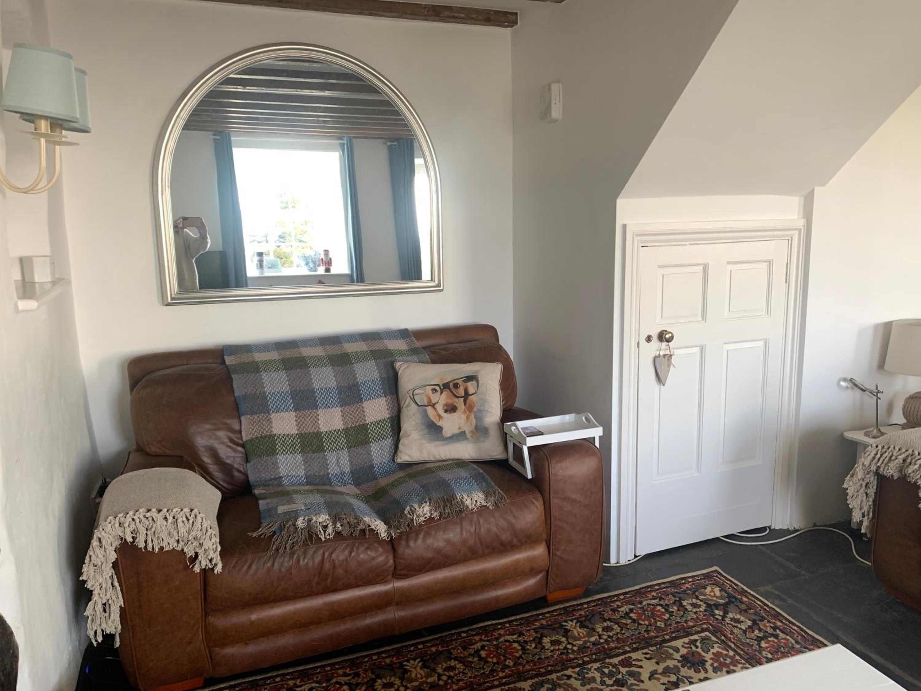 Sea view cottage walk to beach dog friendly view 4