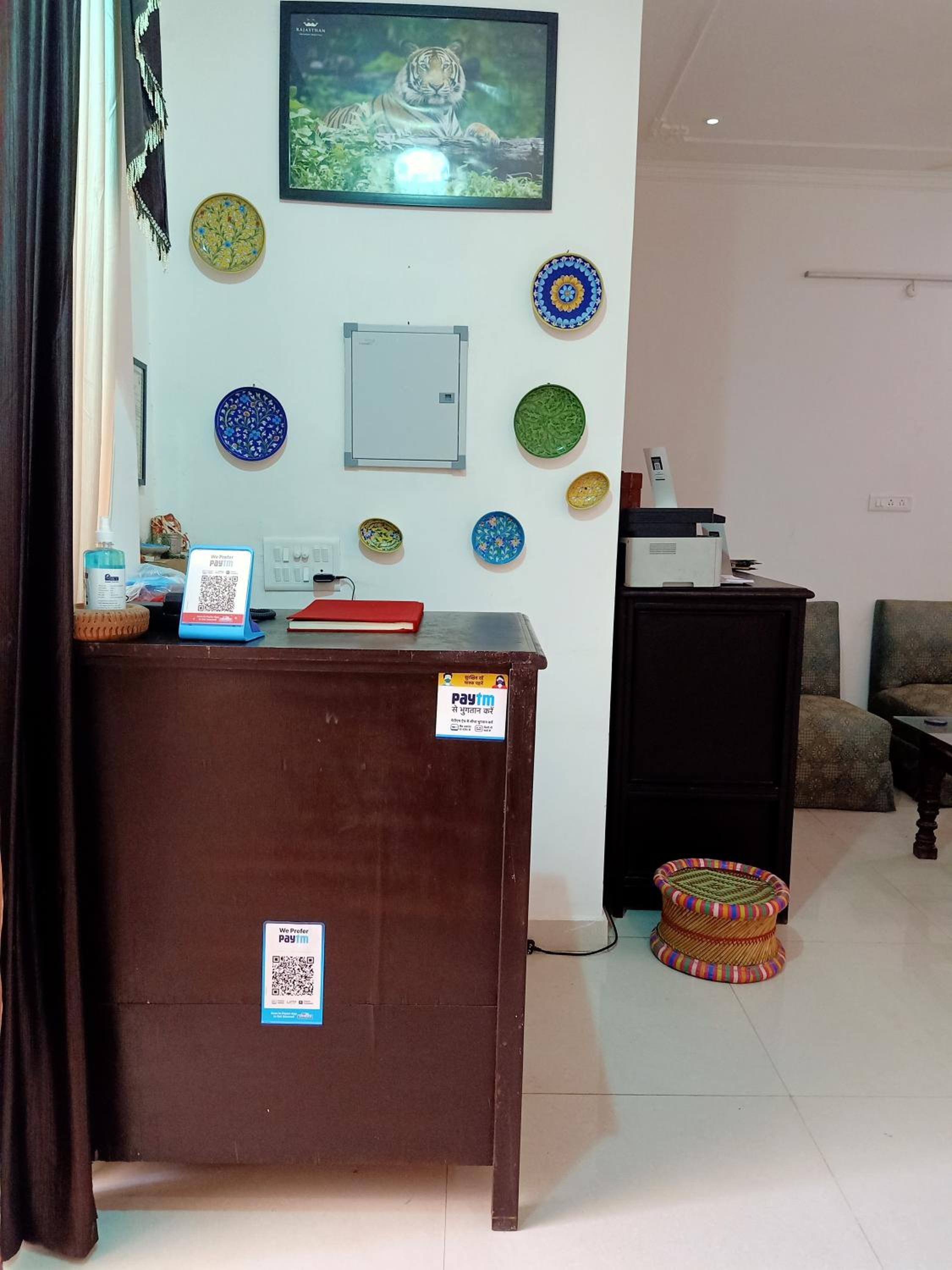 hotel reception
