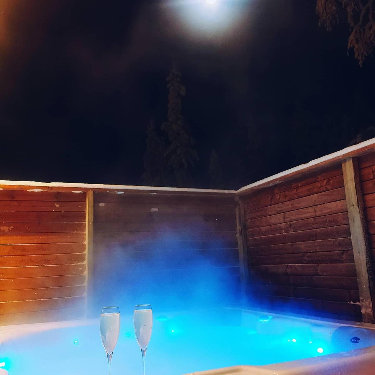 Levi Sky Igloo with private sauna and hot tub view 5