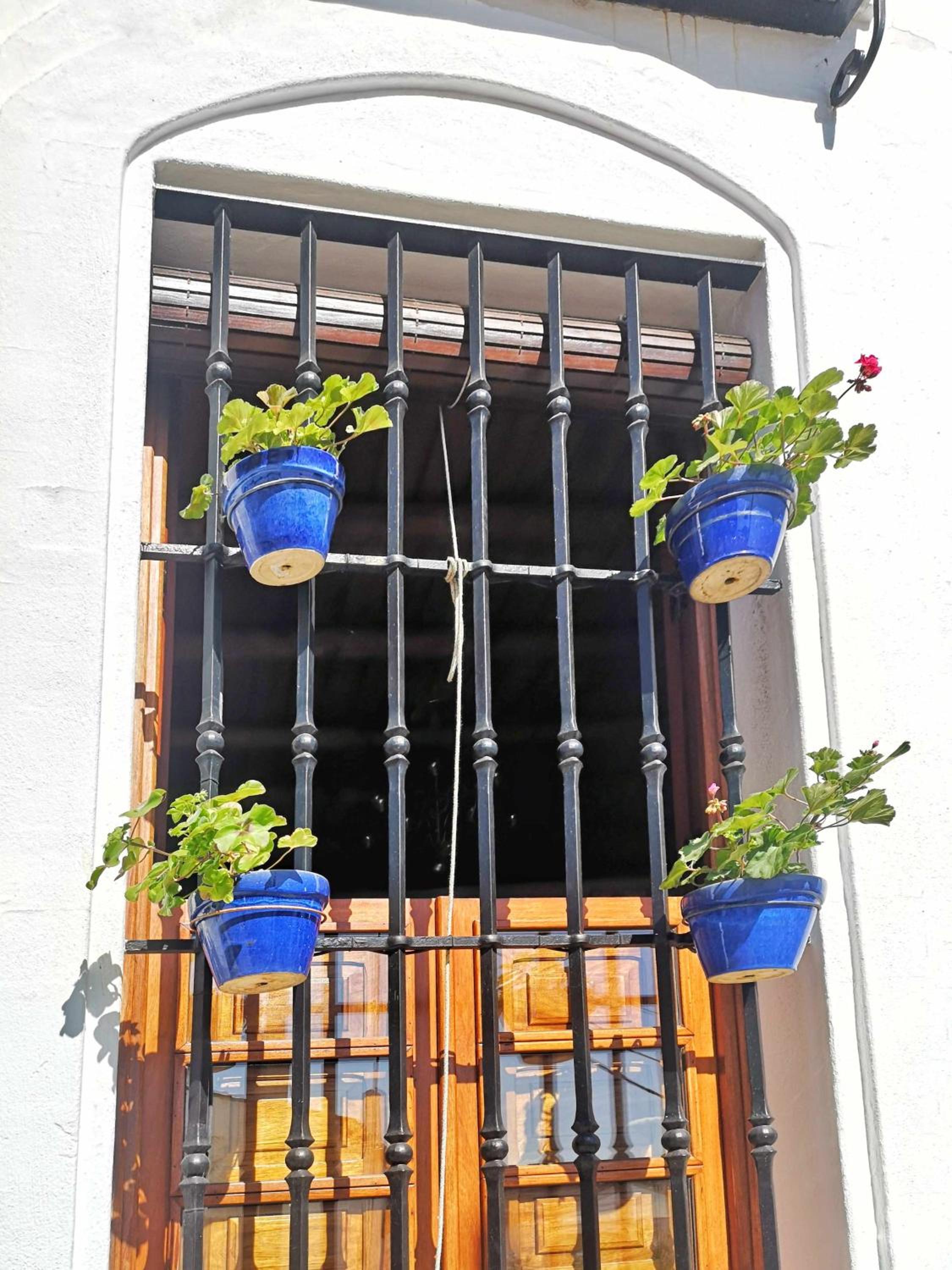 Casa rural La Rabá. Terraza con increíbles vistas