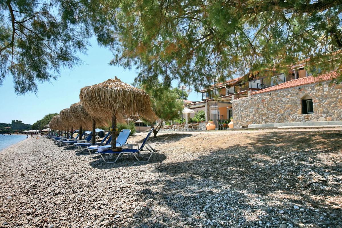 outdoor BBQ area