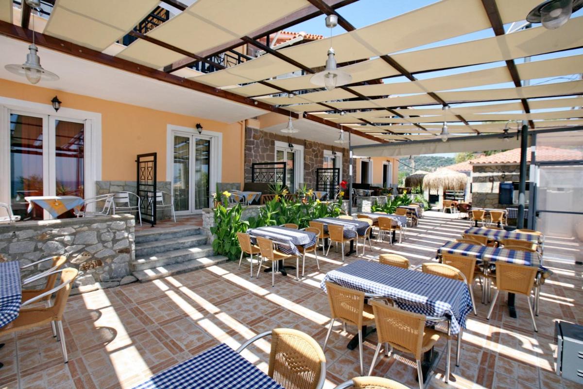 outdoor BBQ area